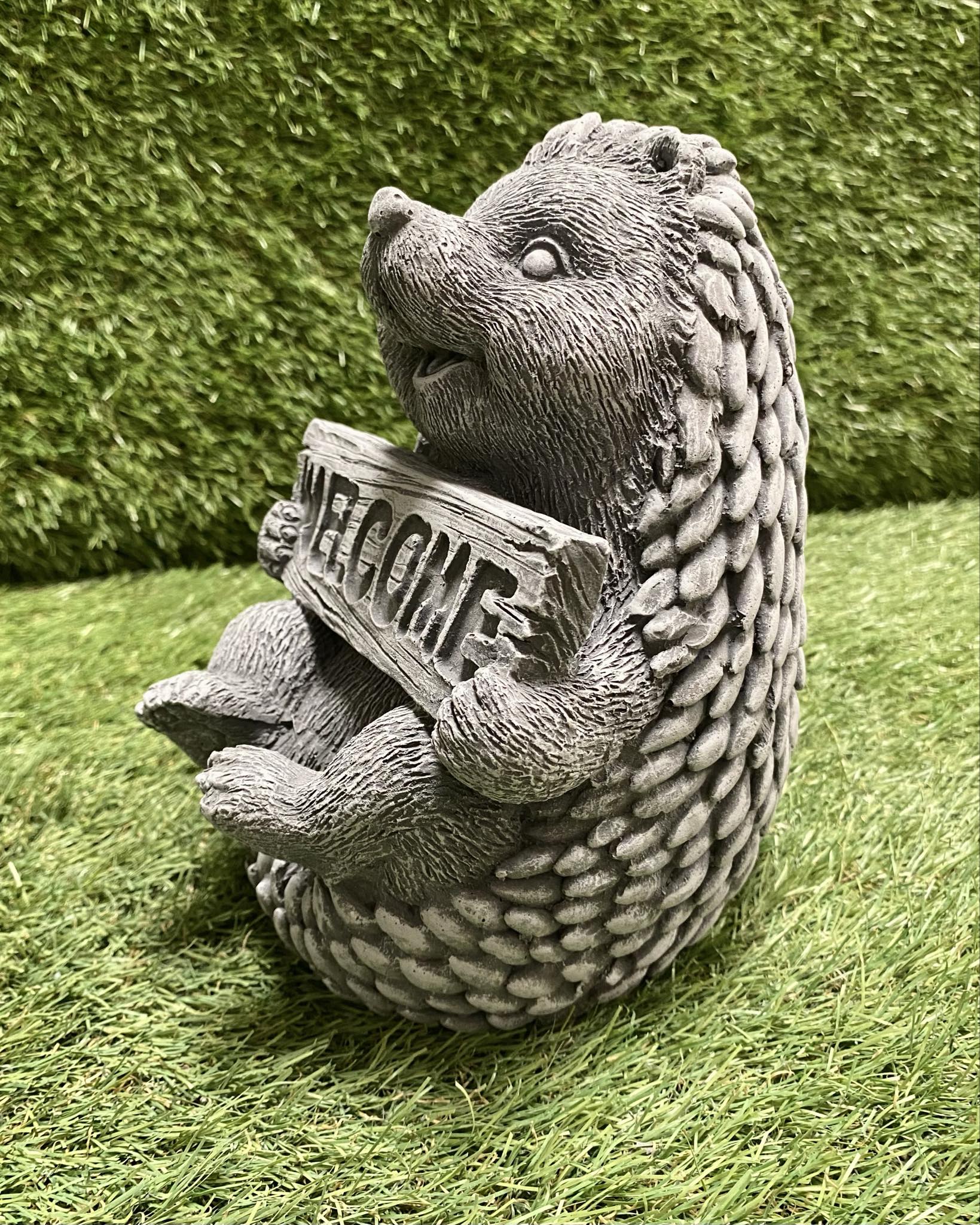 Welcome Hedgehog Sign