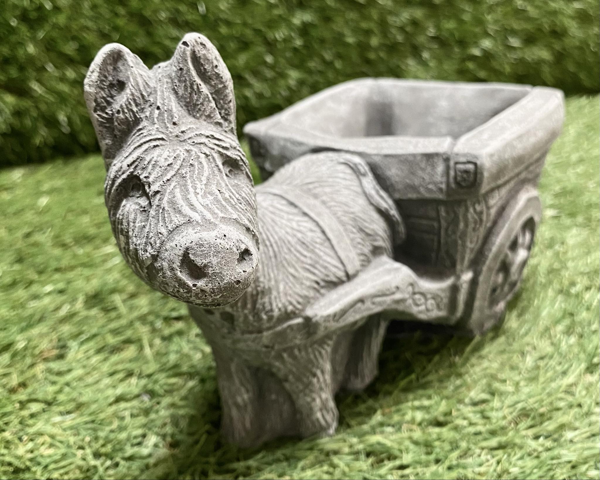 Small Donkey Cart Planter