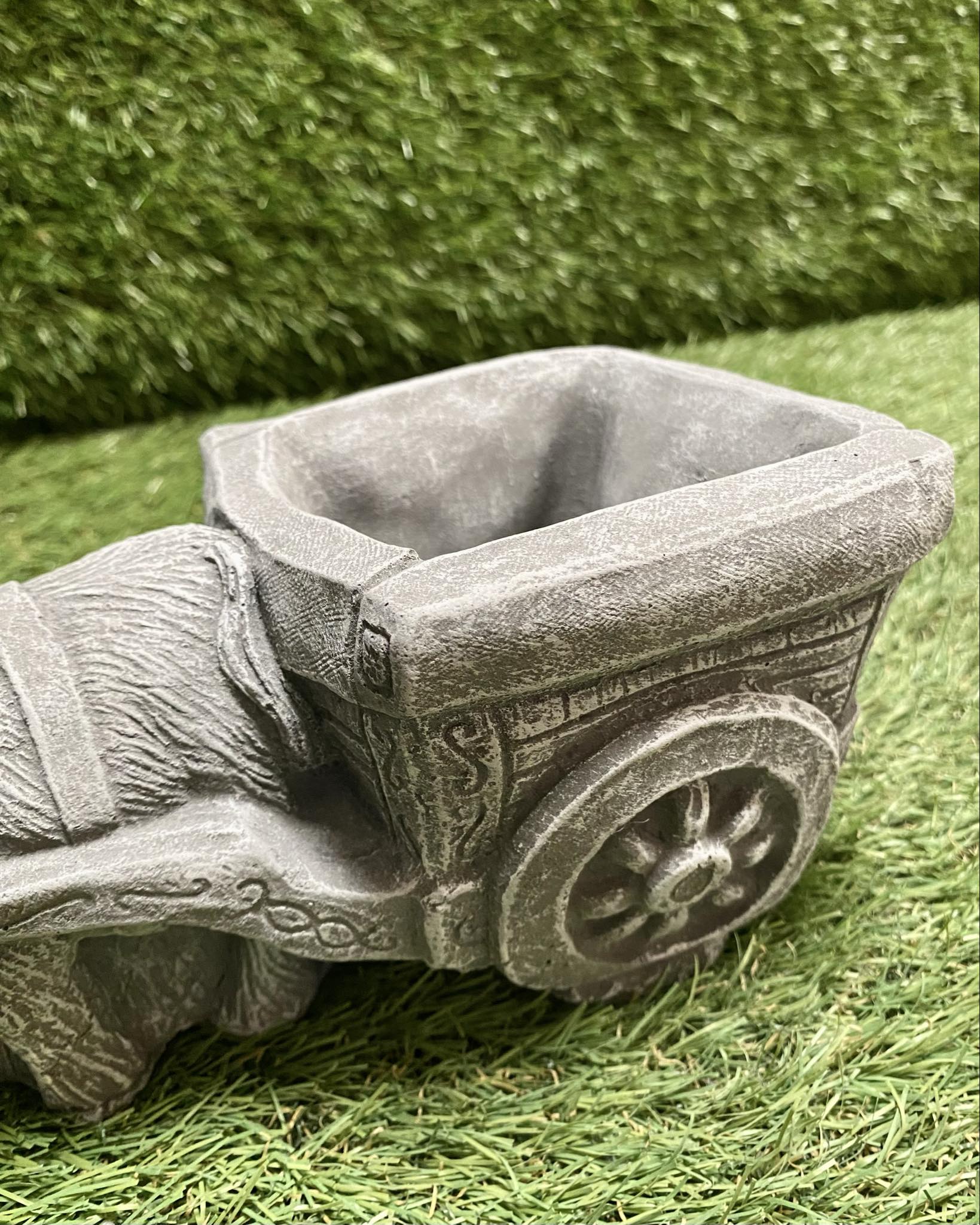 Small Donkey Cart Planter