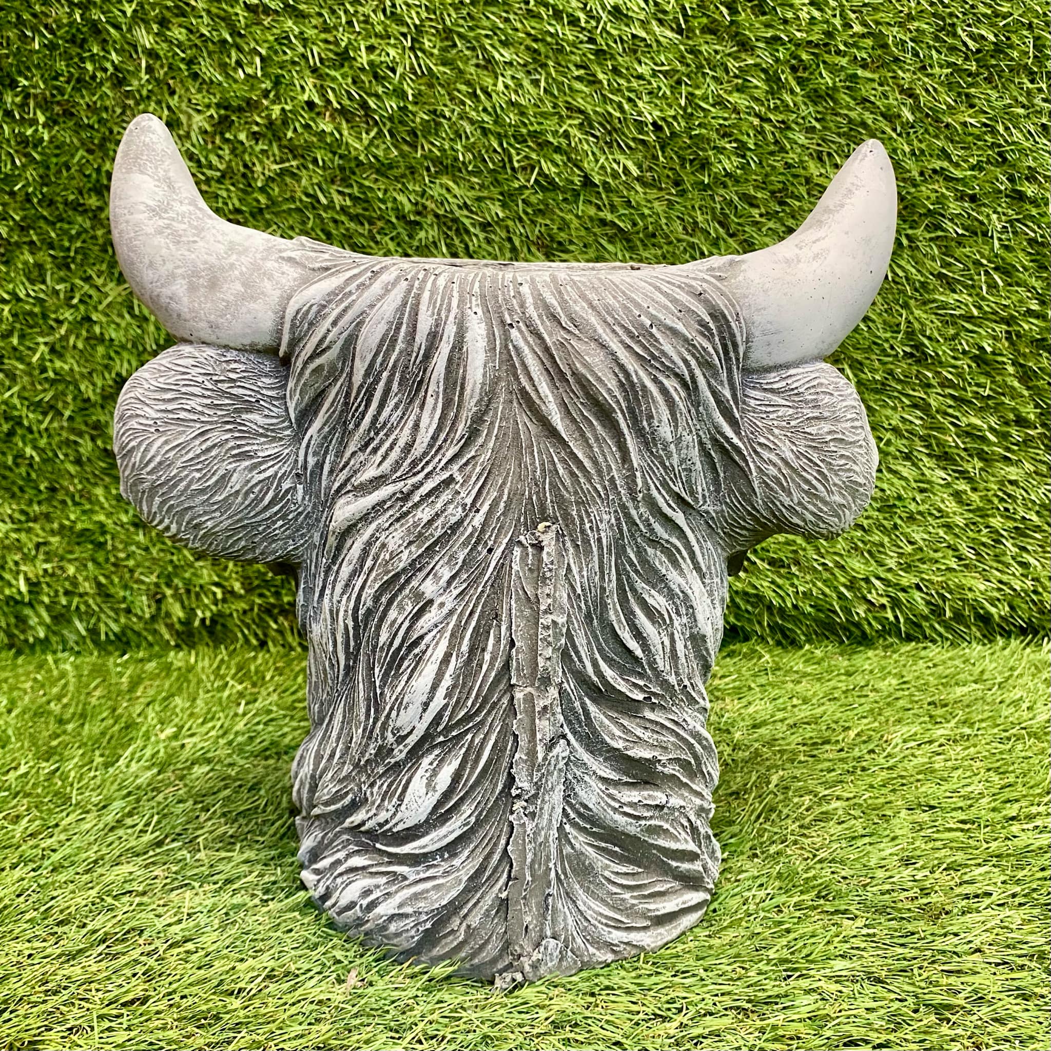 Highland Cow Head Planter