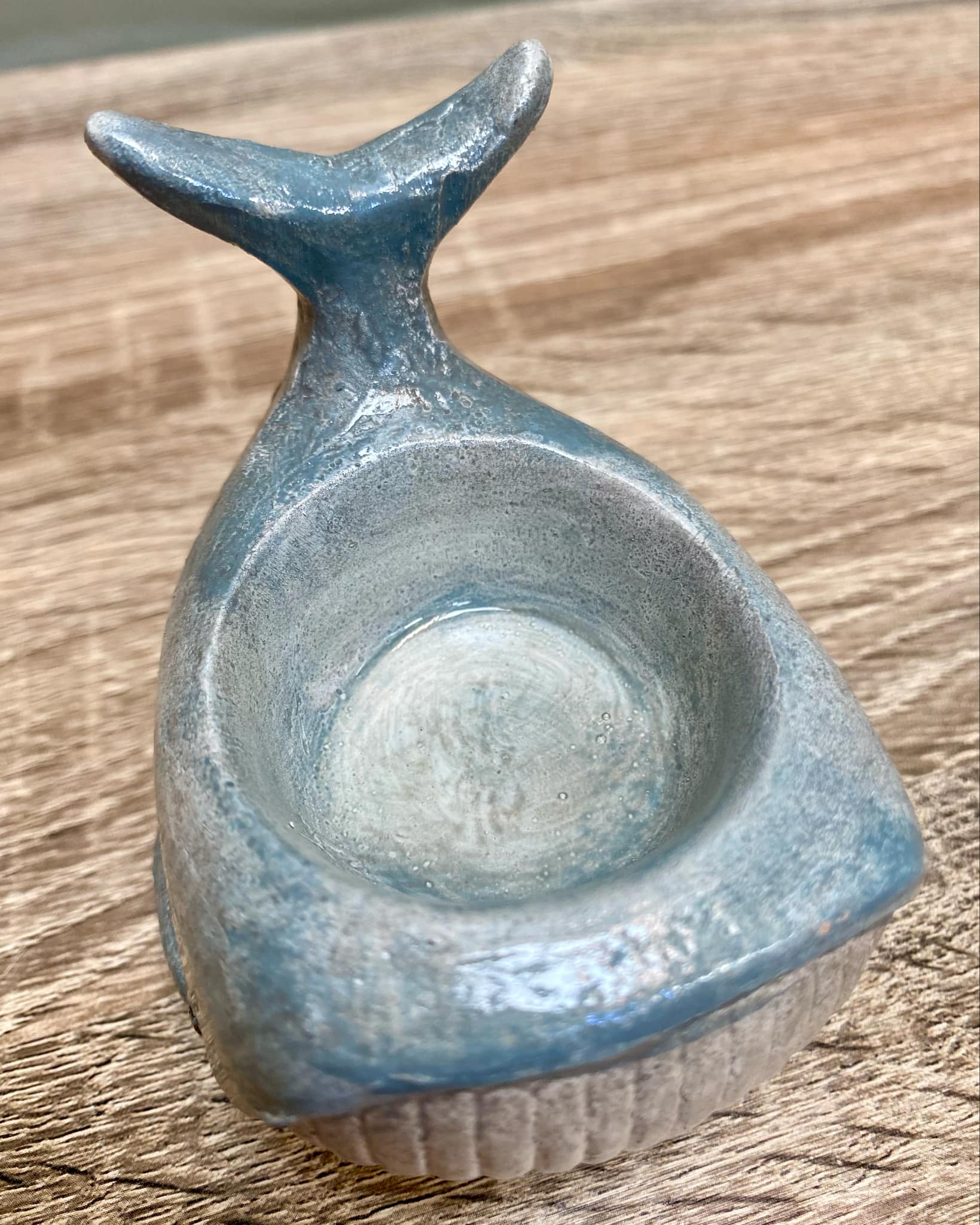 Small Whale Tealight Holder