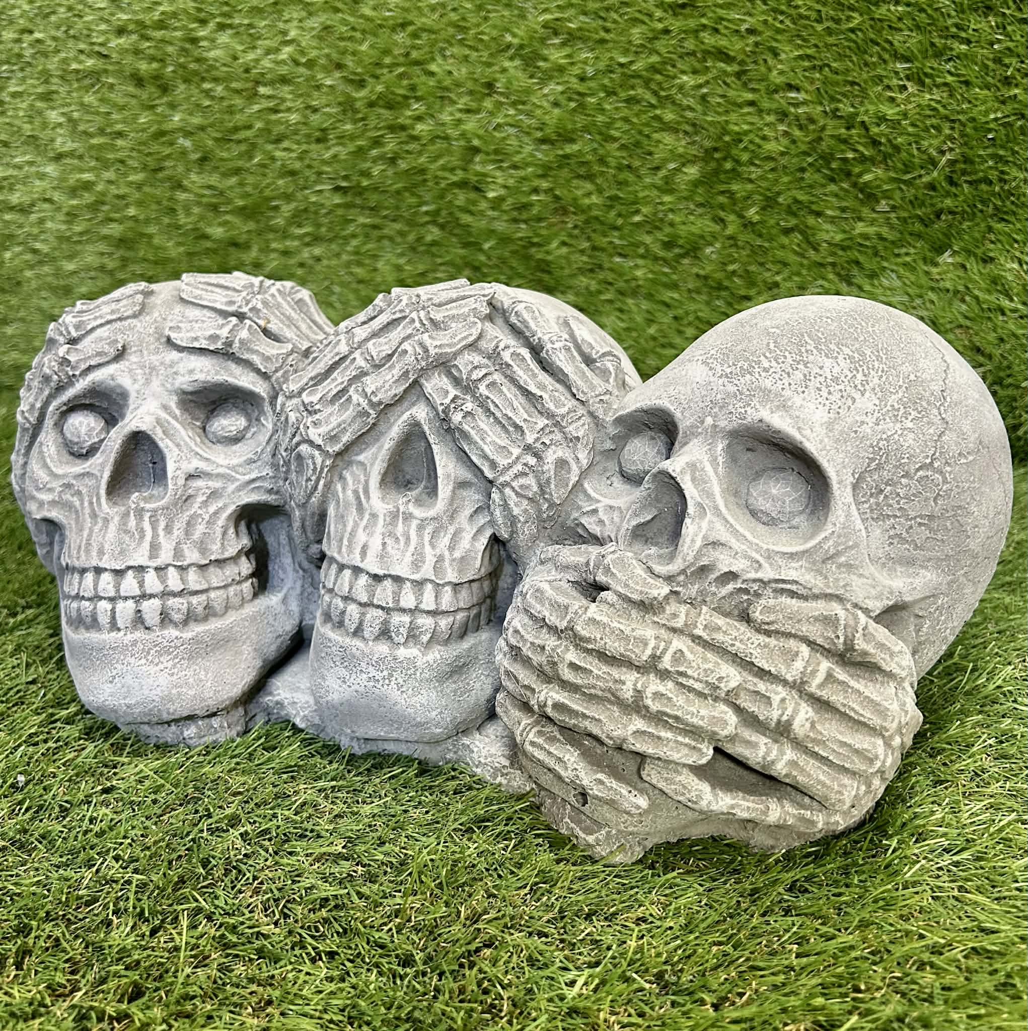 Three Skulls (Hear See Speak)