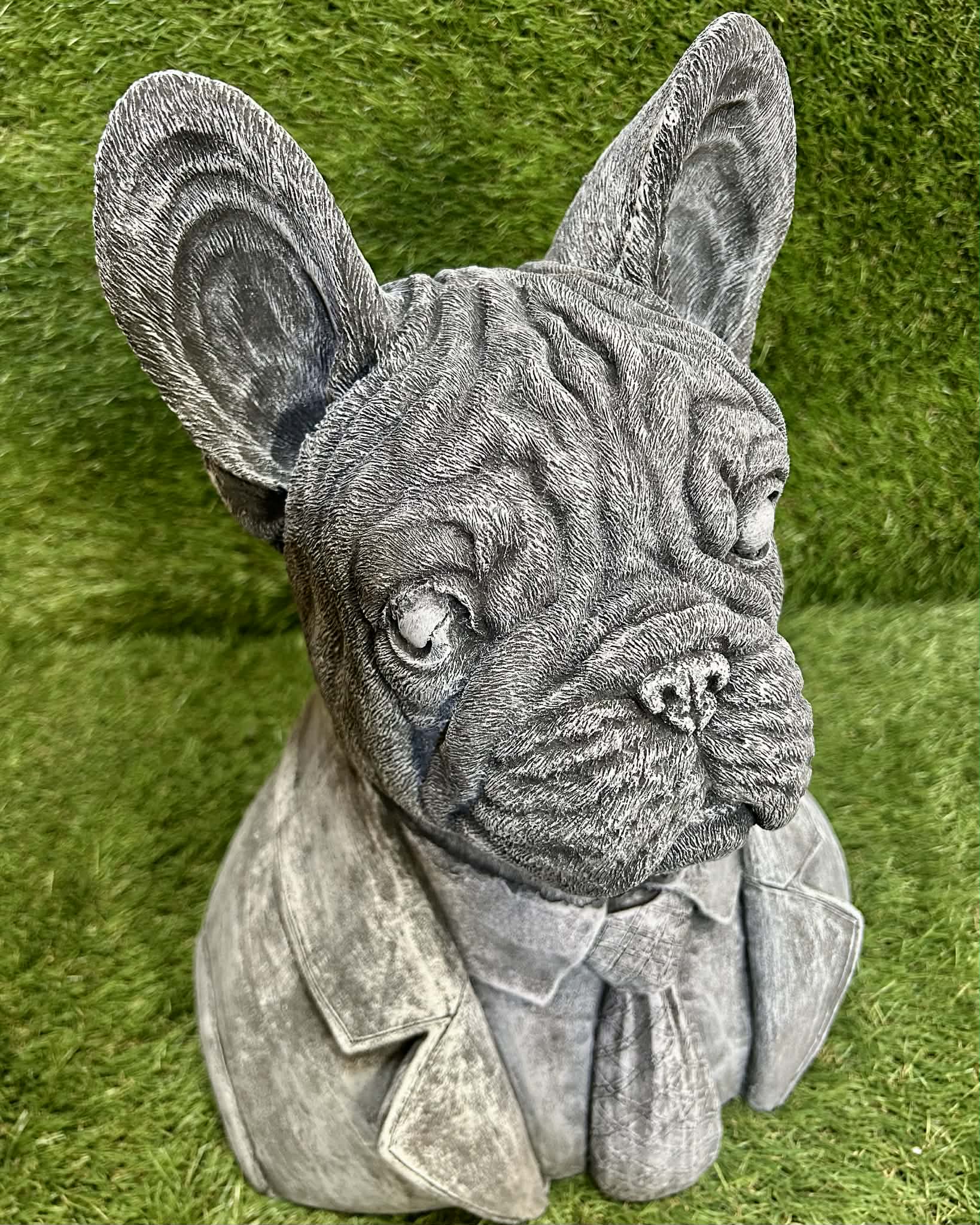 Large French Bulldog Bust