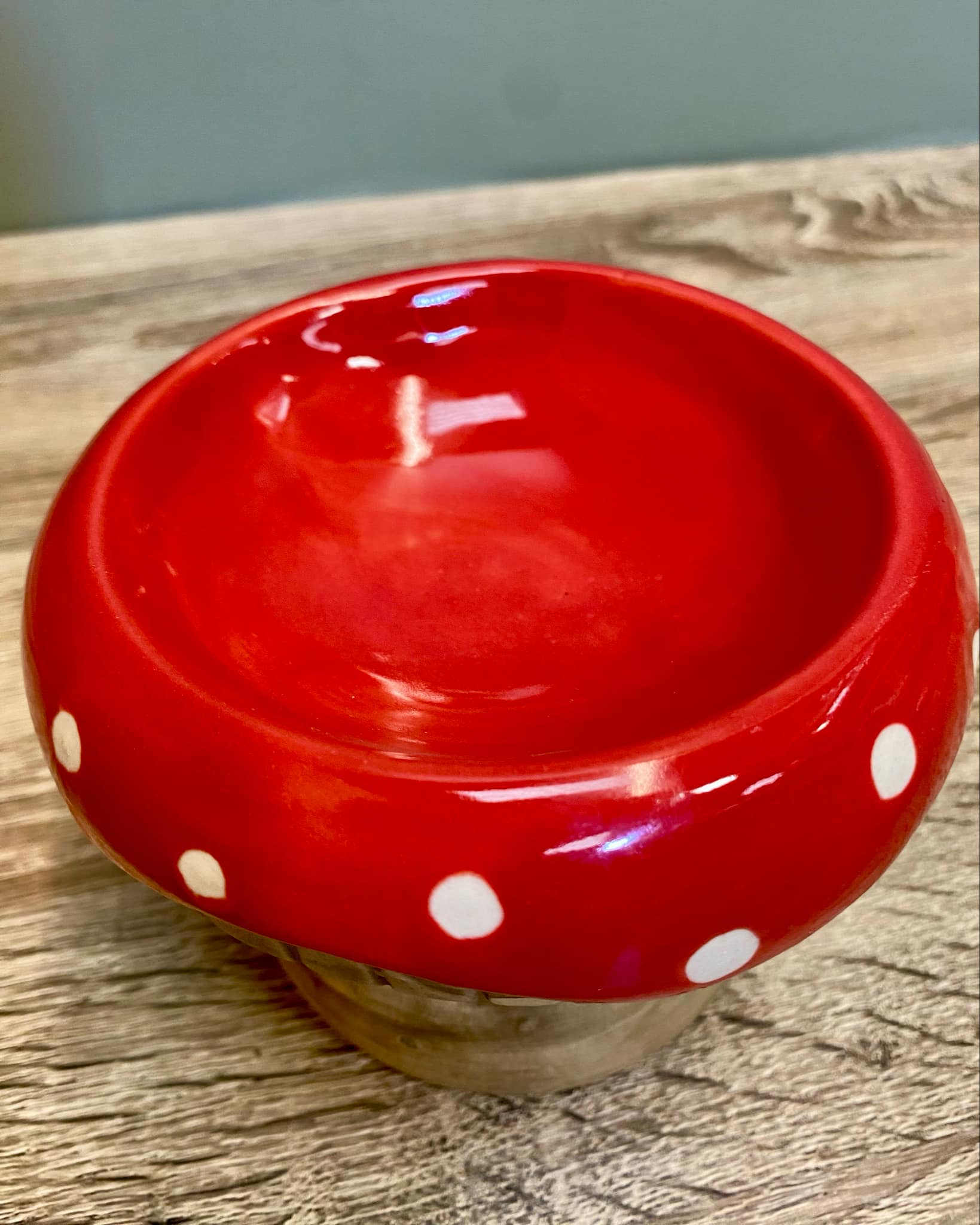 Ceramic Toadstool Wax Melt Burner