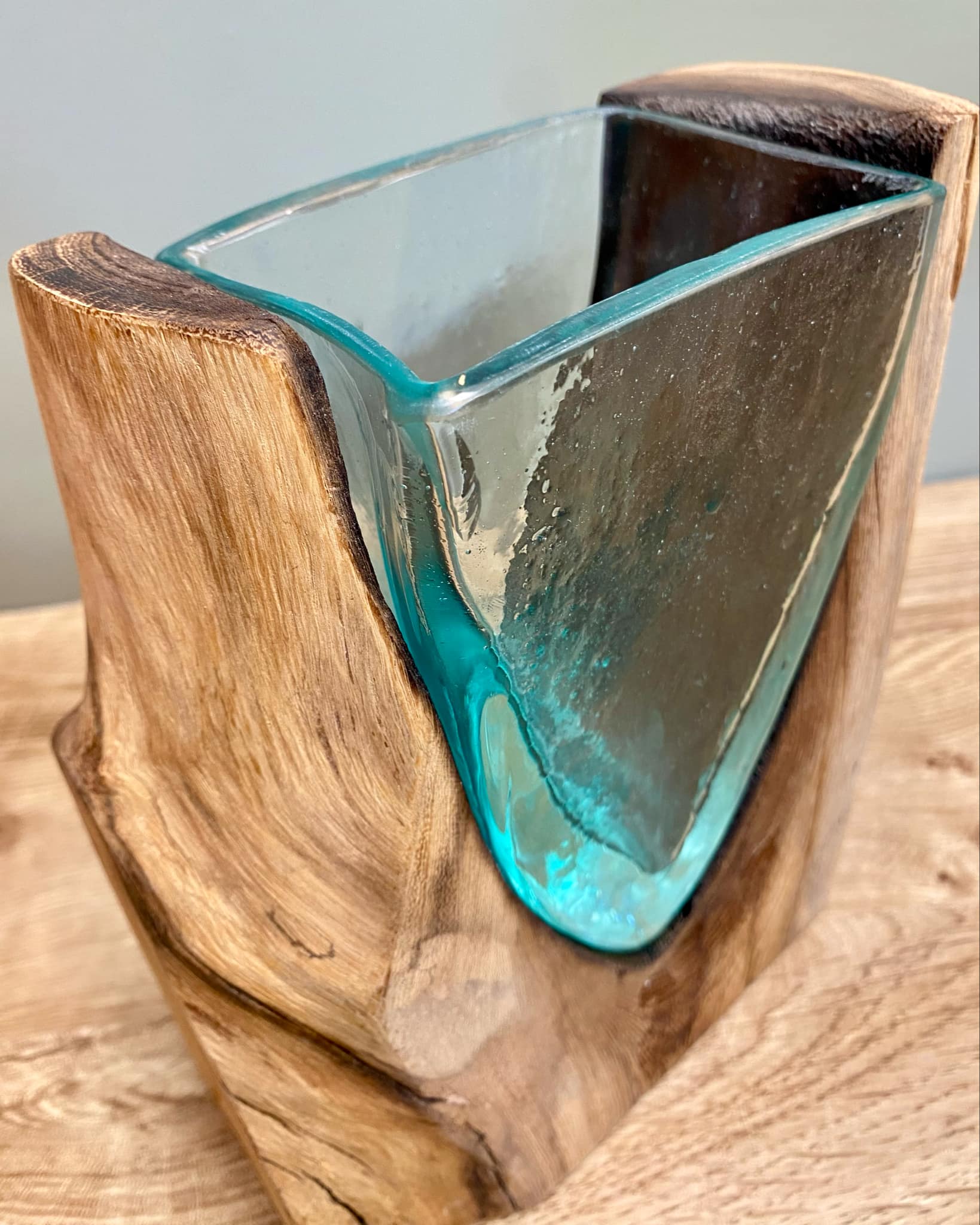 Driftwood Glass Vase