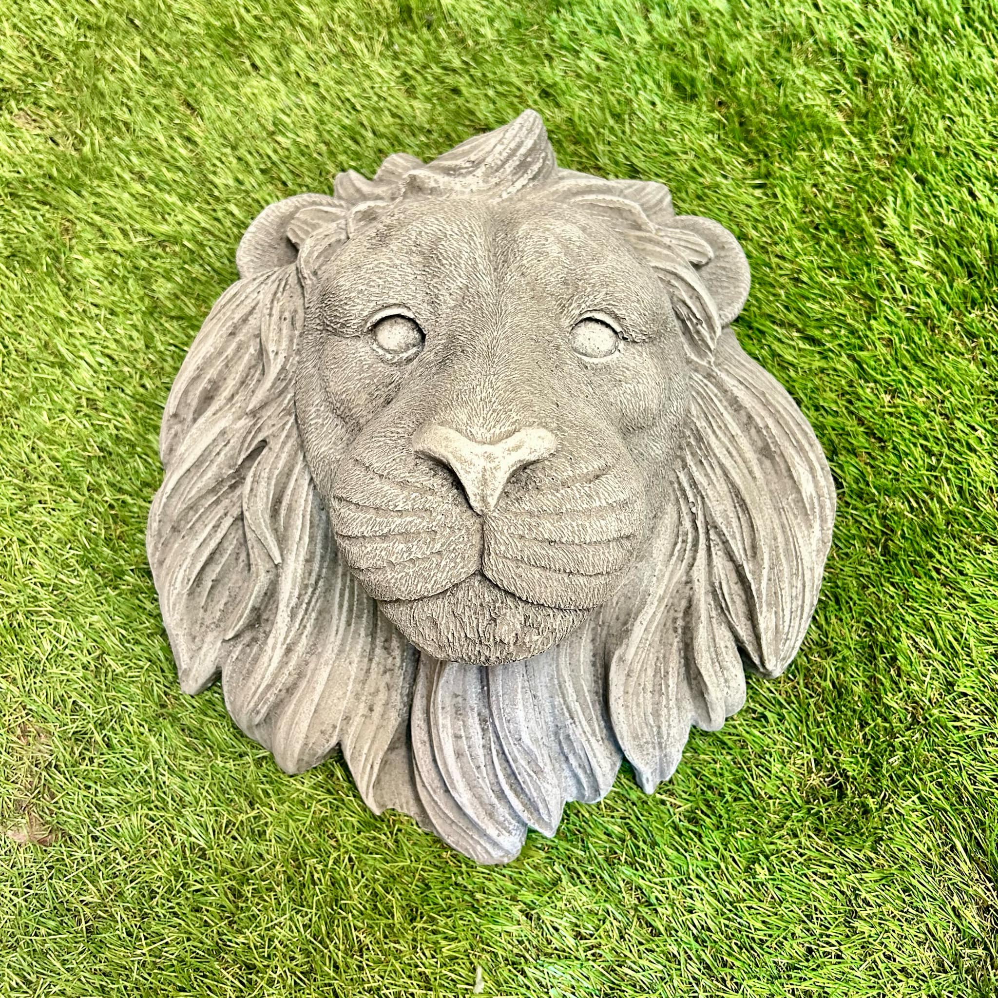 Lion Head Plaque
