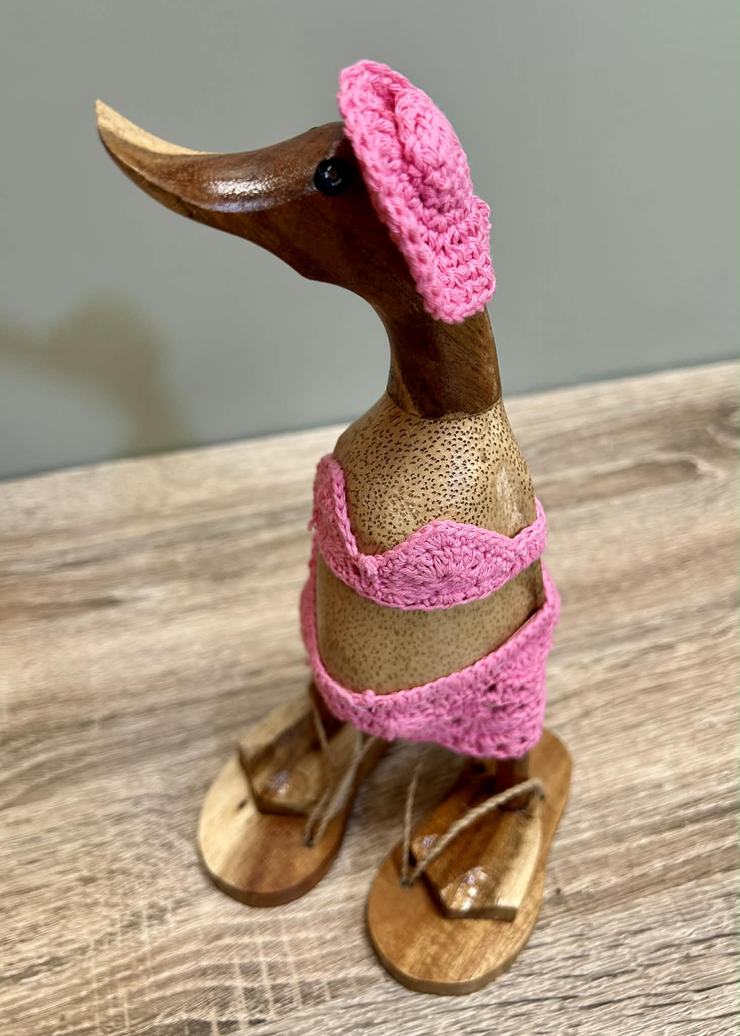 Wooden Duck Knitted Bikini