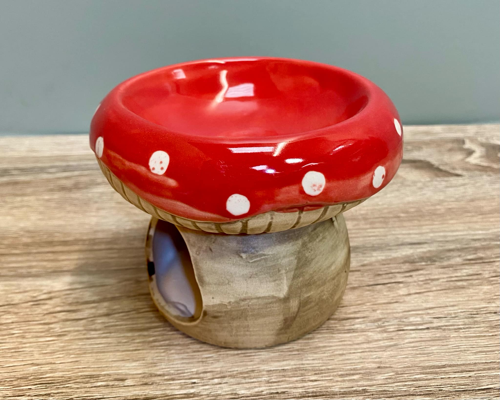 Ceramic Toadstool Wax Melt Burner