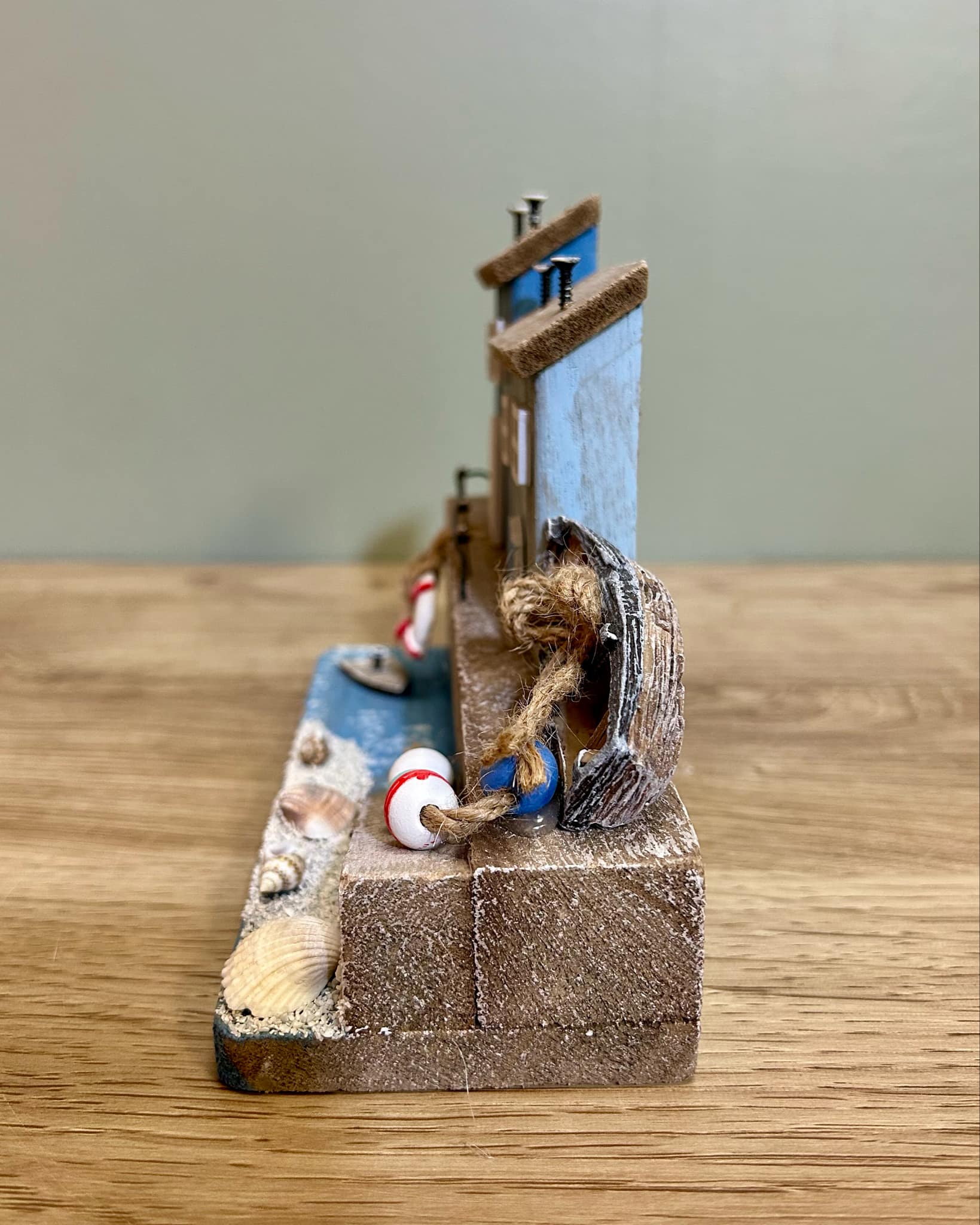 Wooden Coastal Scene