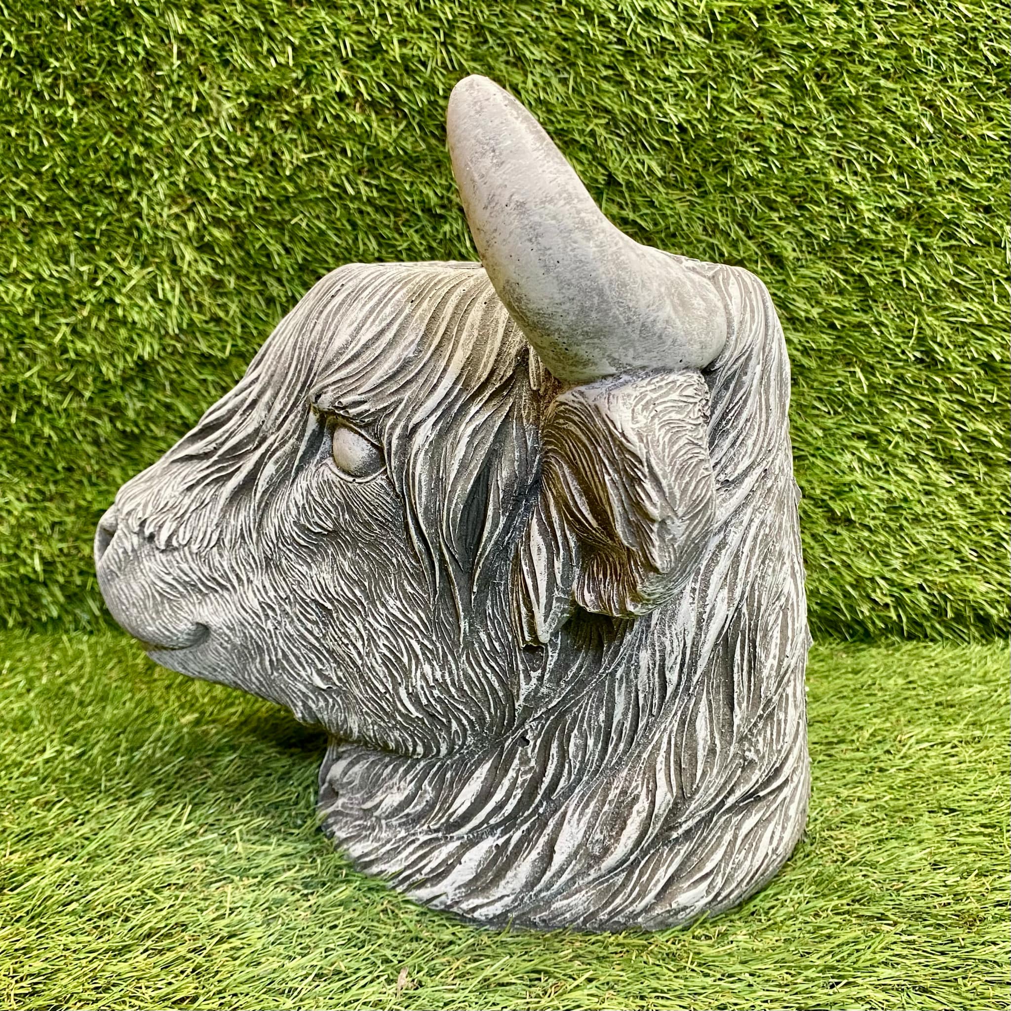 Highland Cow Head Planter