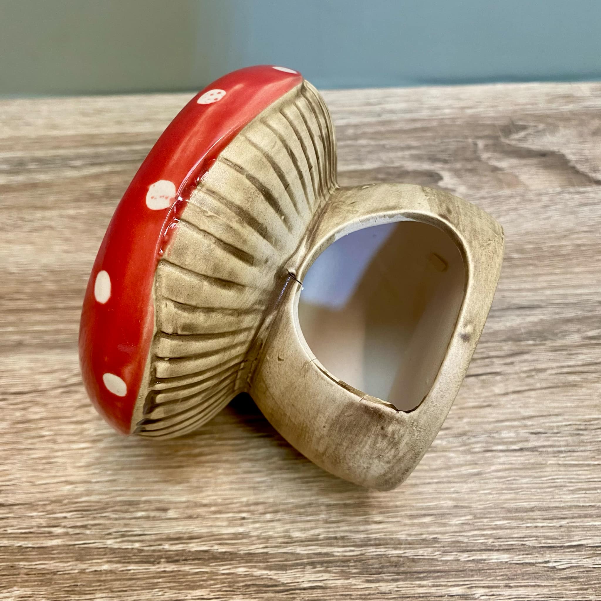 Ceramic Toadstool Wax Melt Burner