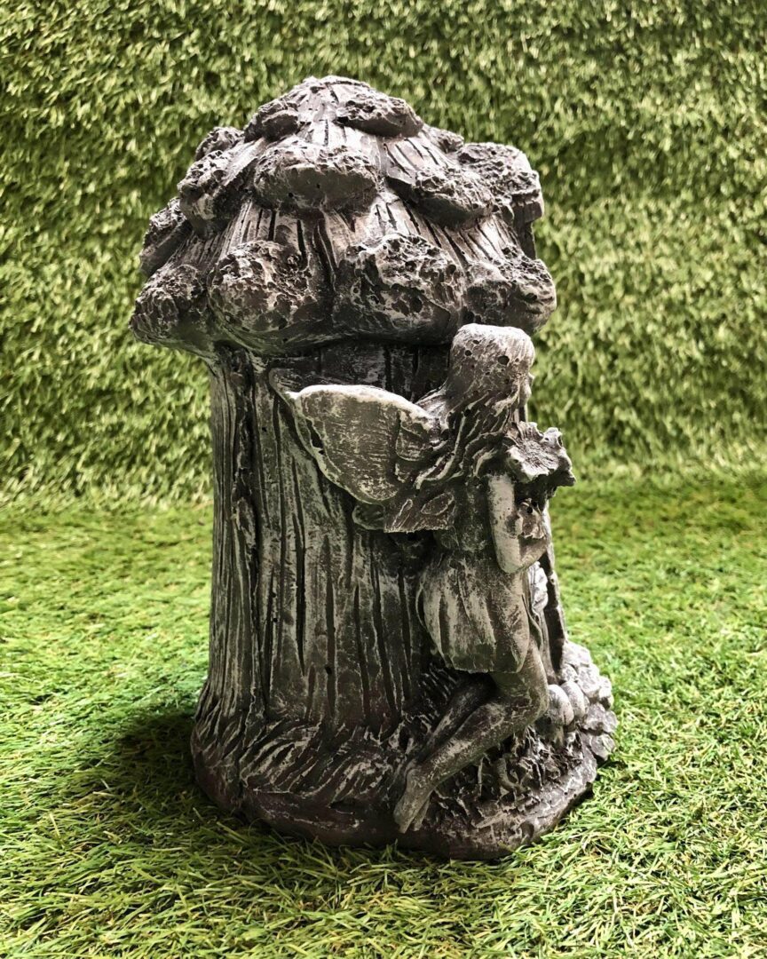 Concrete Fairy House