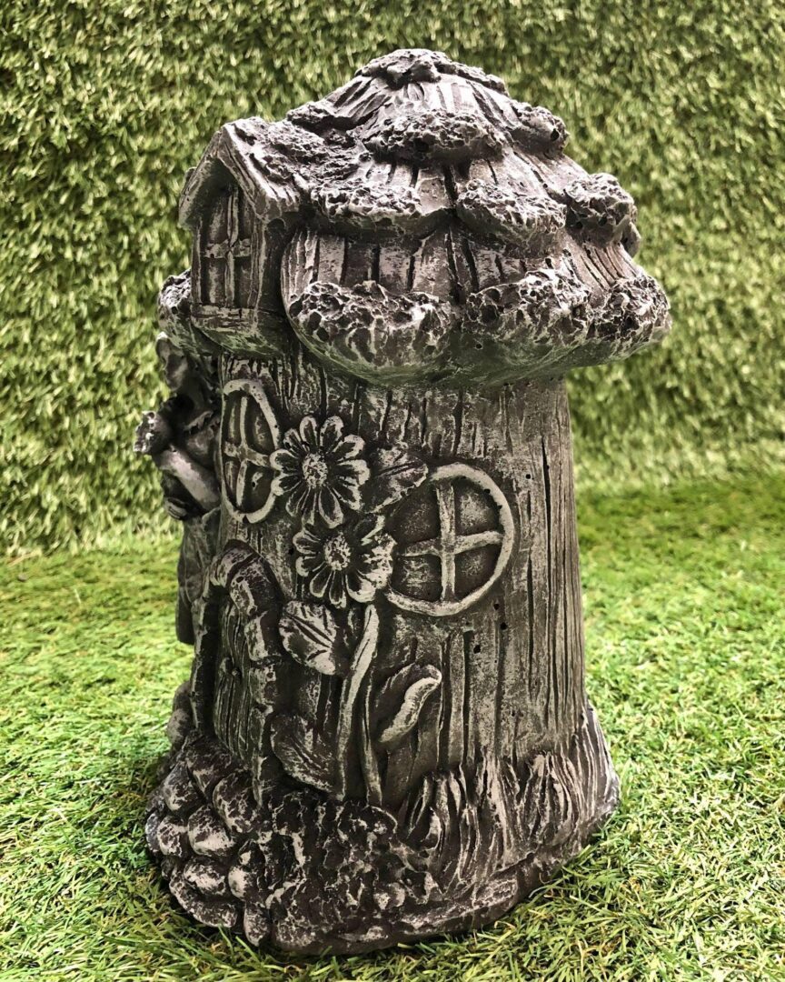 Concrete Fairy House