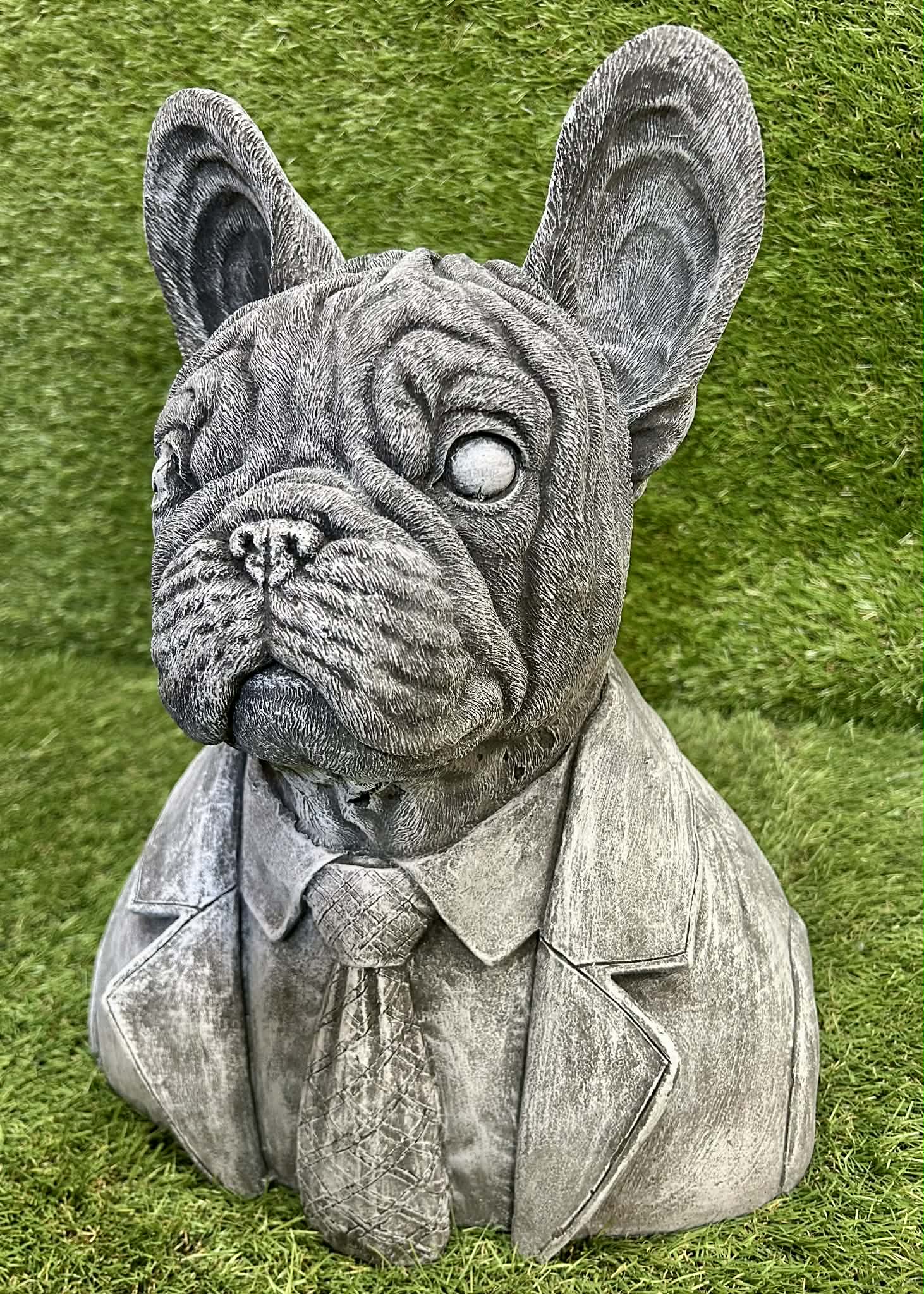 Large French Bulldog Bust