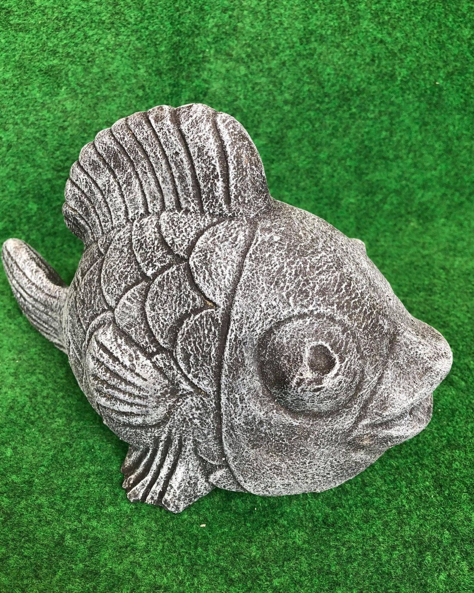 Concrete Cartoon Goldfish