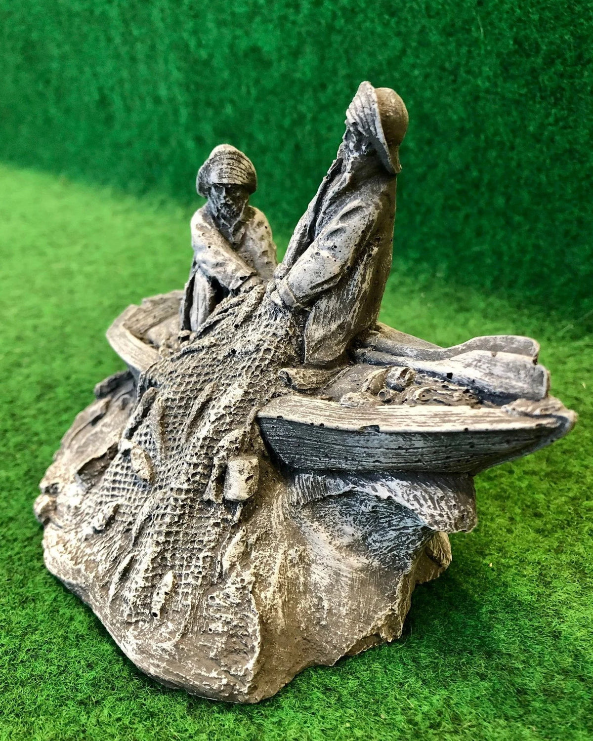 Small Fishermen In a Boat