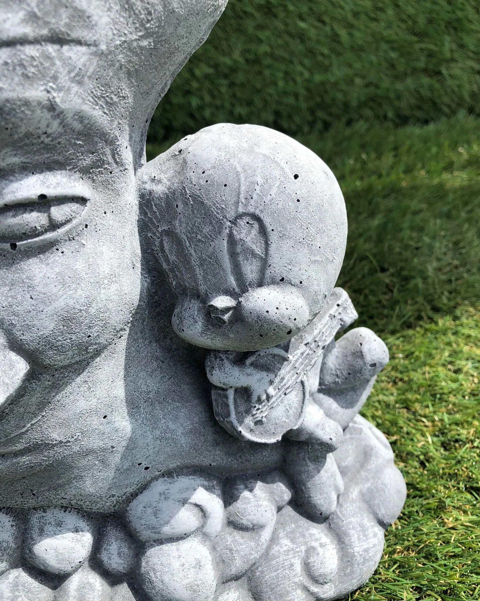 Tweety Bird Sculpture and Moon