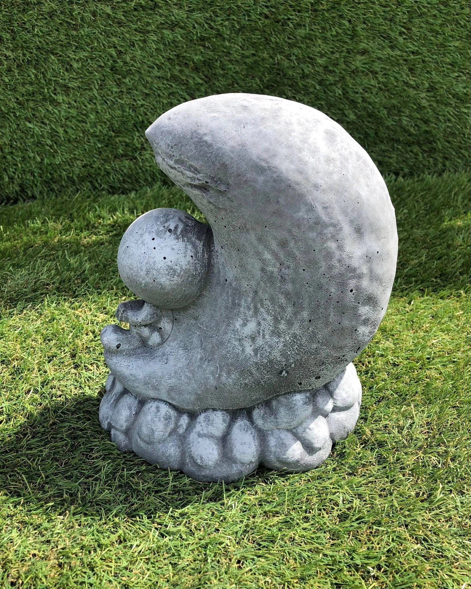 Tweety Bird Sculpture and Moon