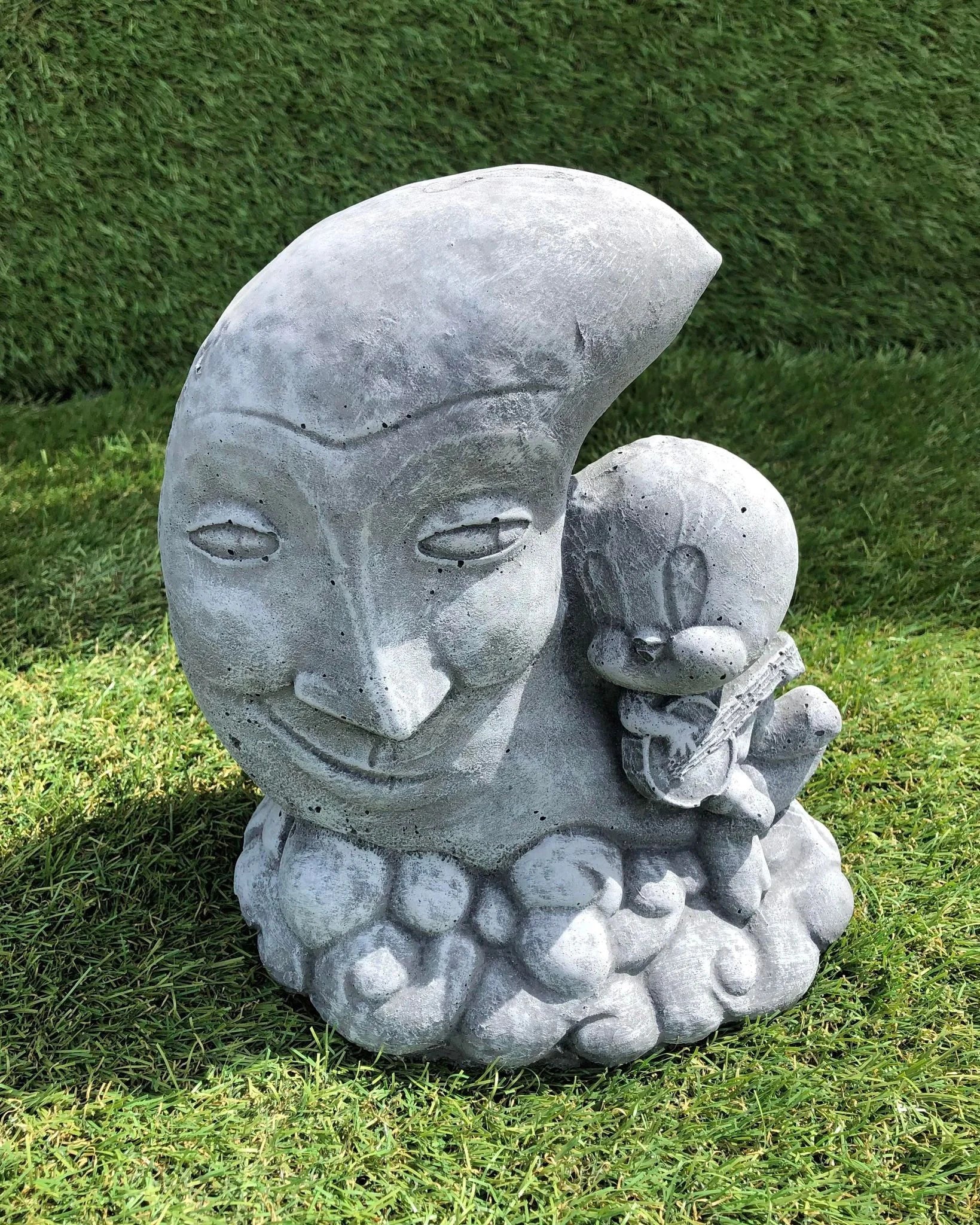 Tweety Bird Sculpture and Moon