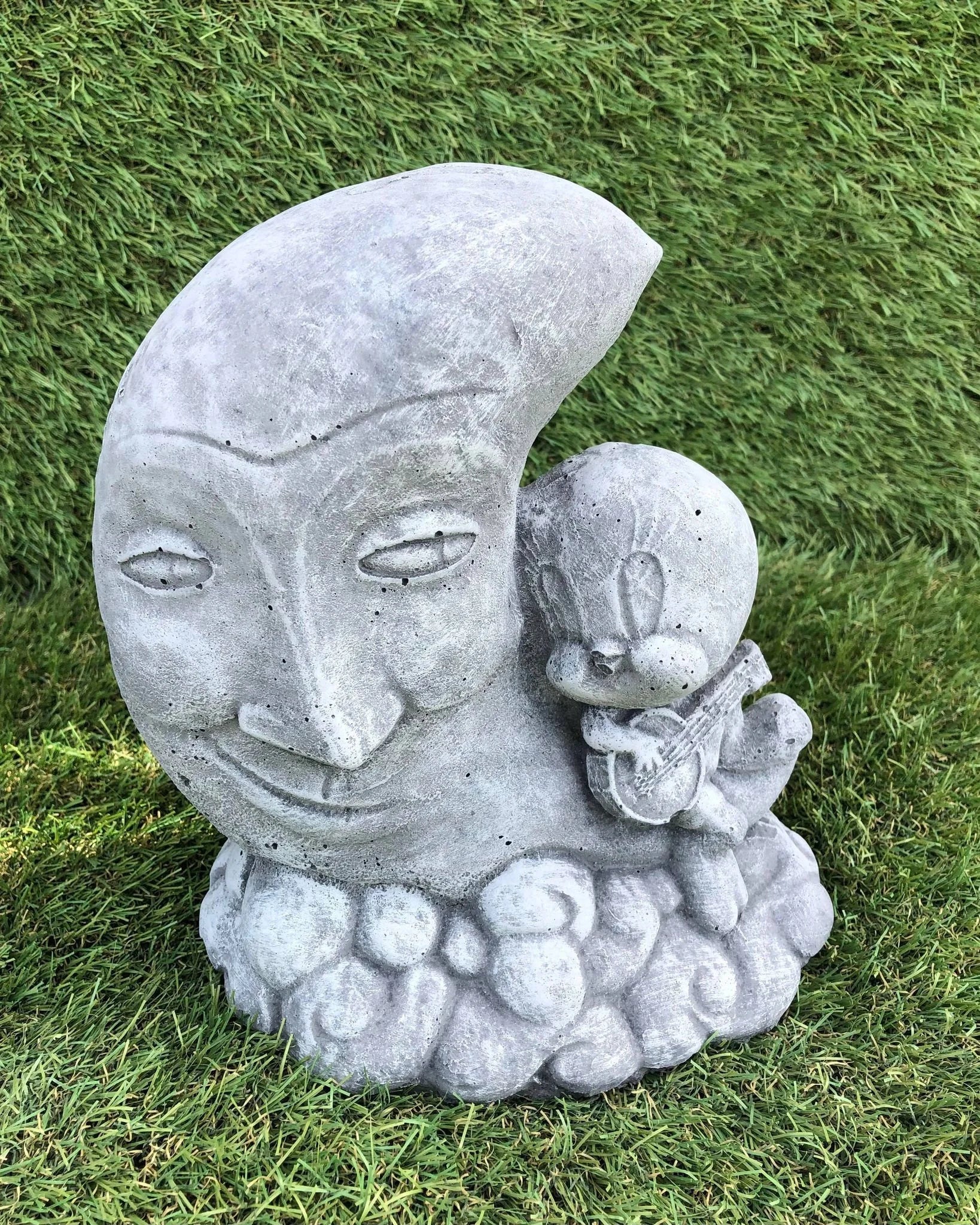 Tweety Bird Sculpture and Moon