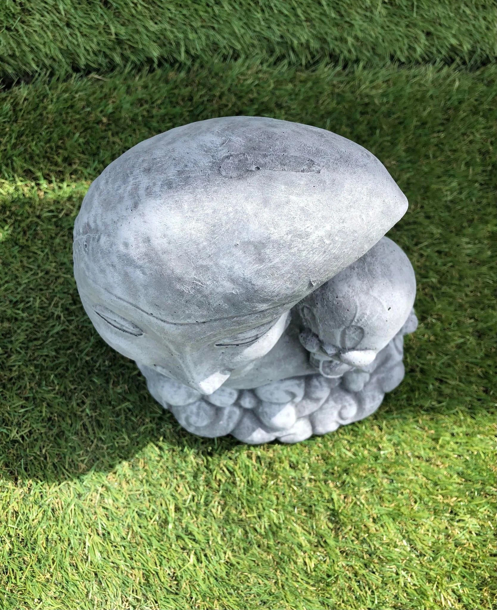 Tweety Bird Sculpture and Moon