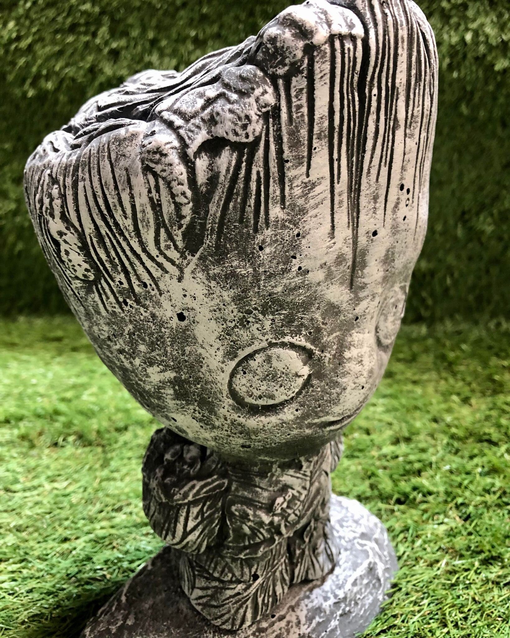 Baby Tree Man Concrete Figure