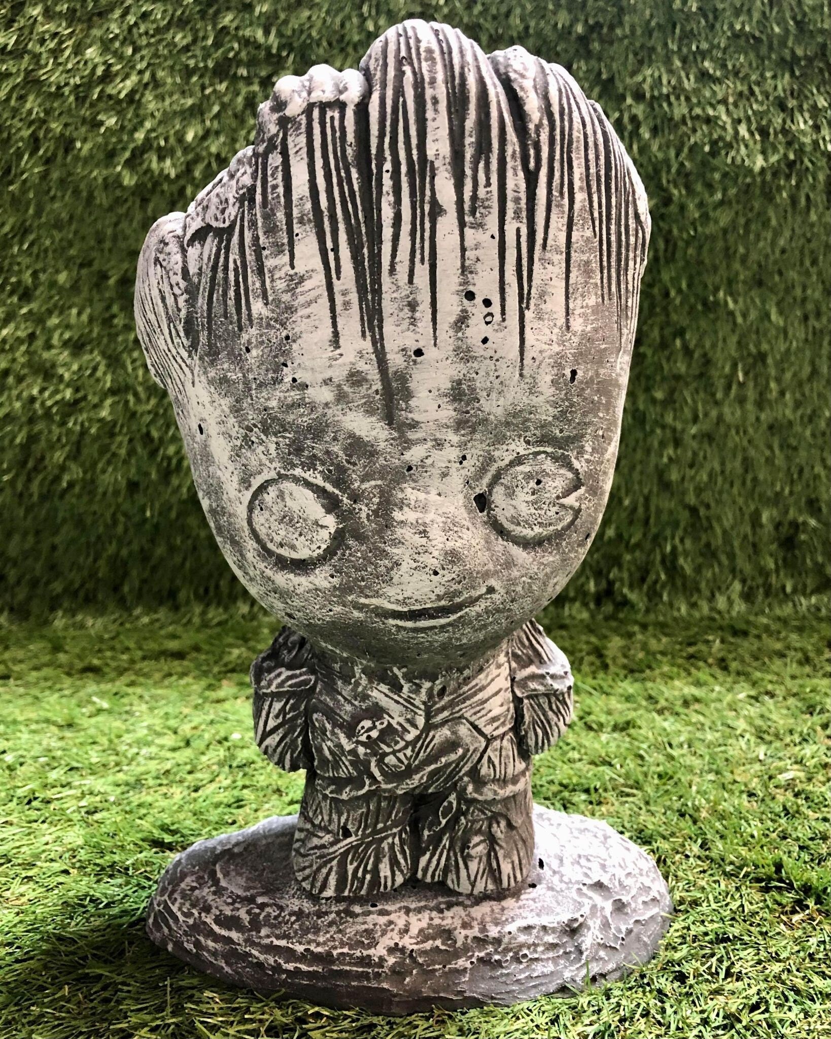 Baby Tree Man Concrete Figure
