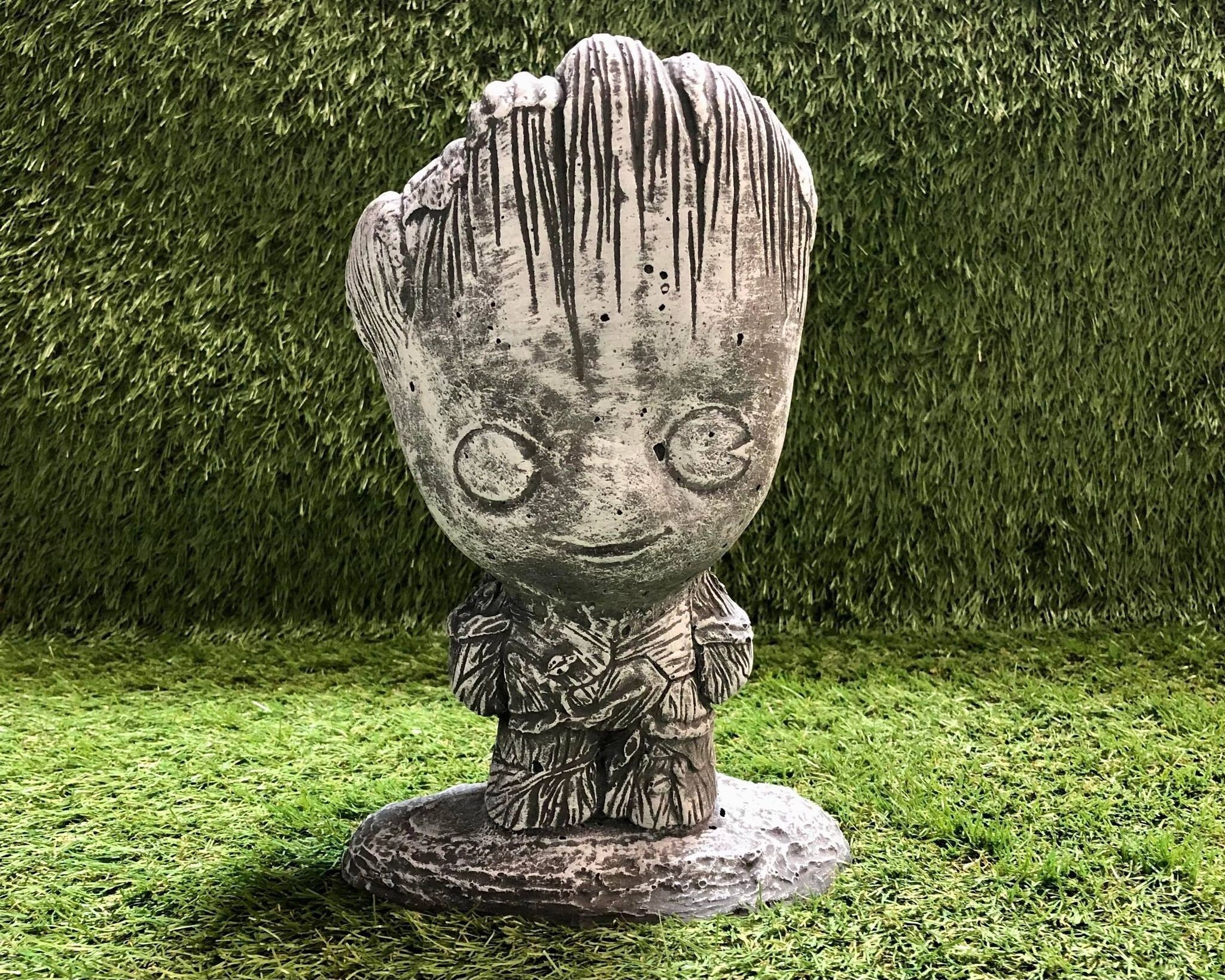 Baby Tree Man Concrete Figure