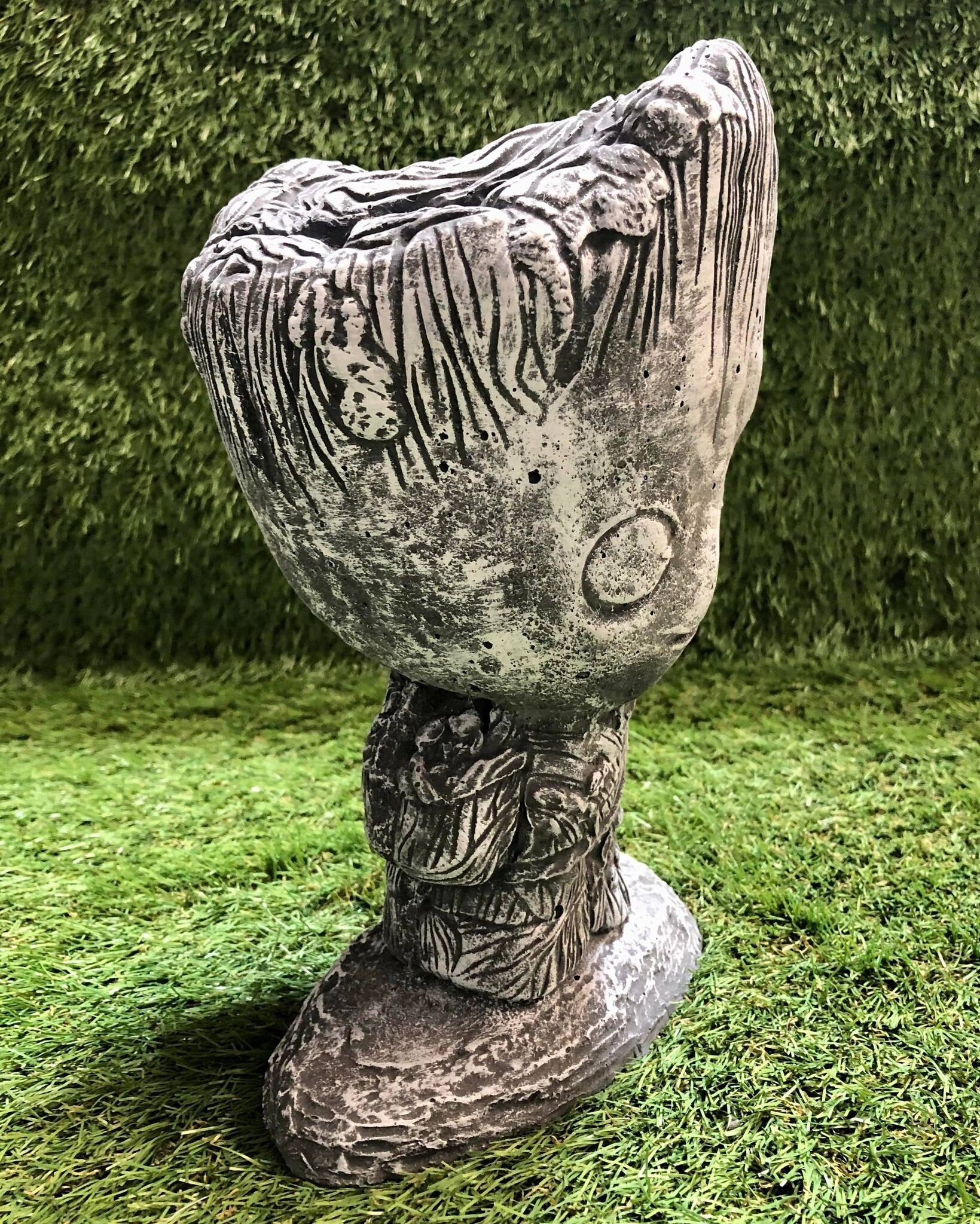 Baby Tree Man Concrete Figure