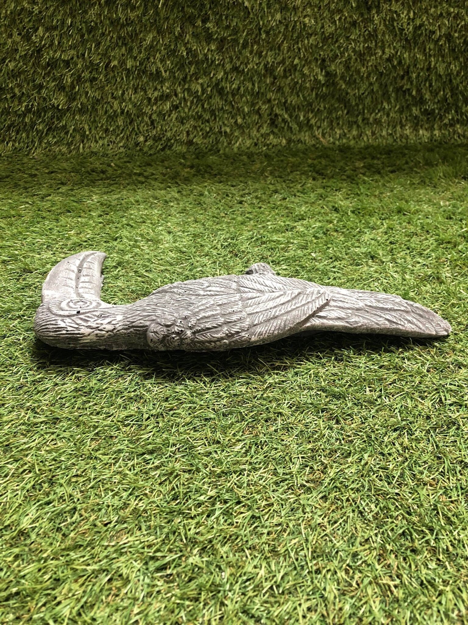 Concrete Toucan Bird Hanging Plaque