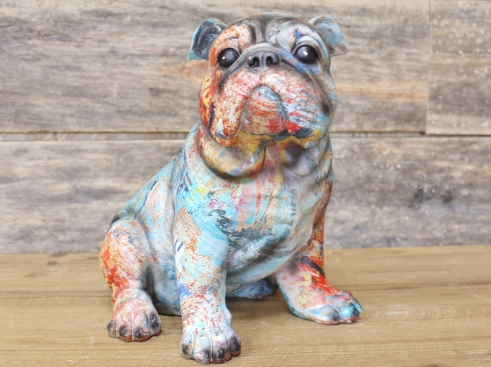 Bulldog Paint Splash