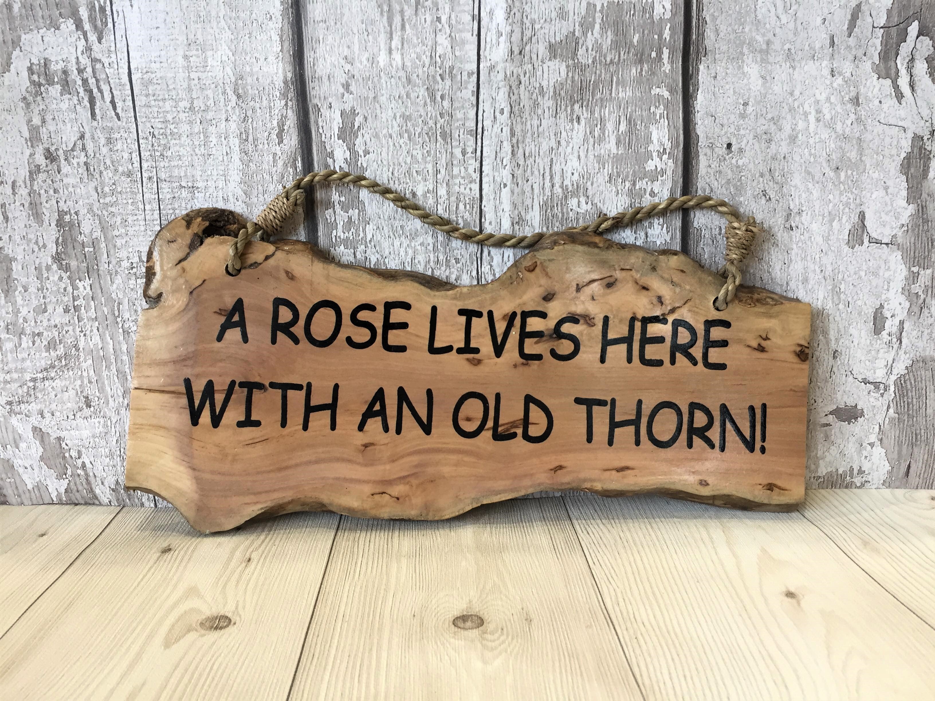 Sign - Rose Lives Here