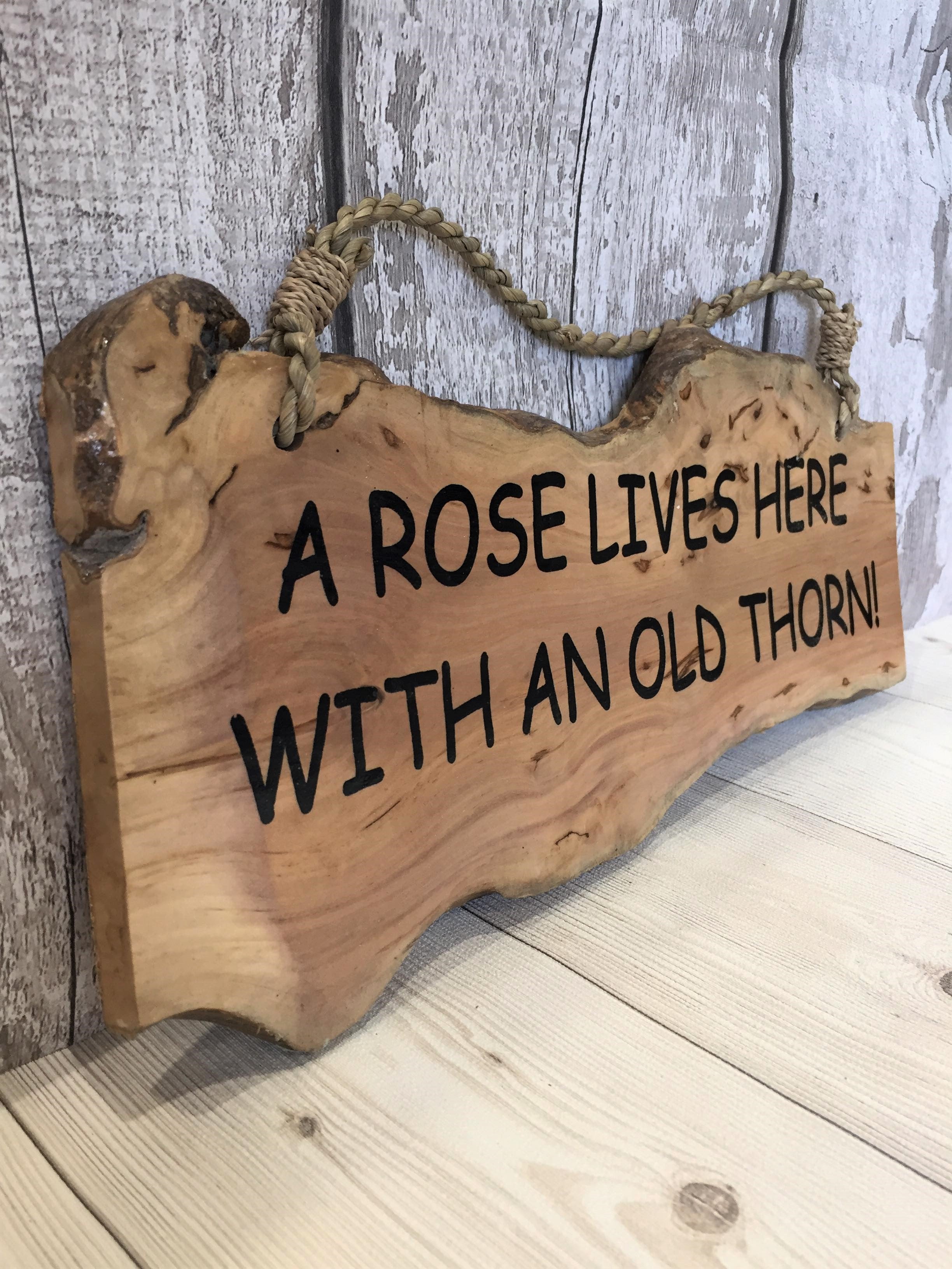 Sign - Rose Lives Here