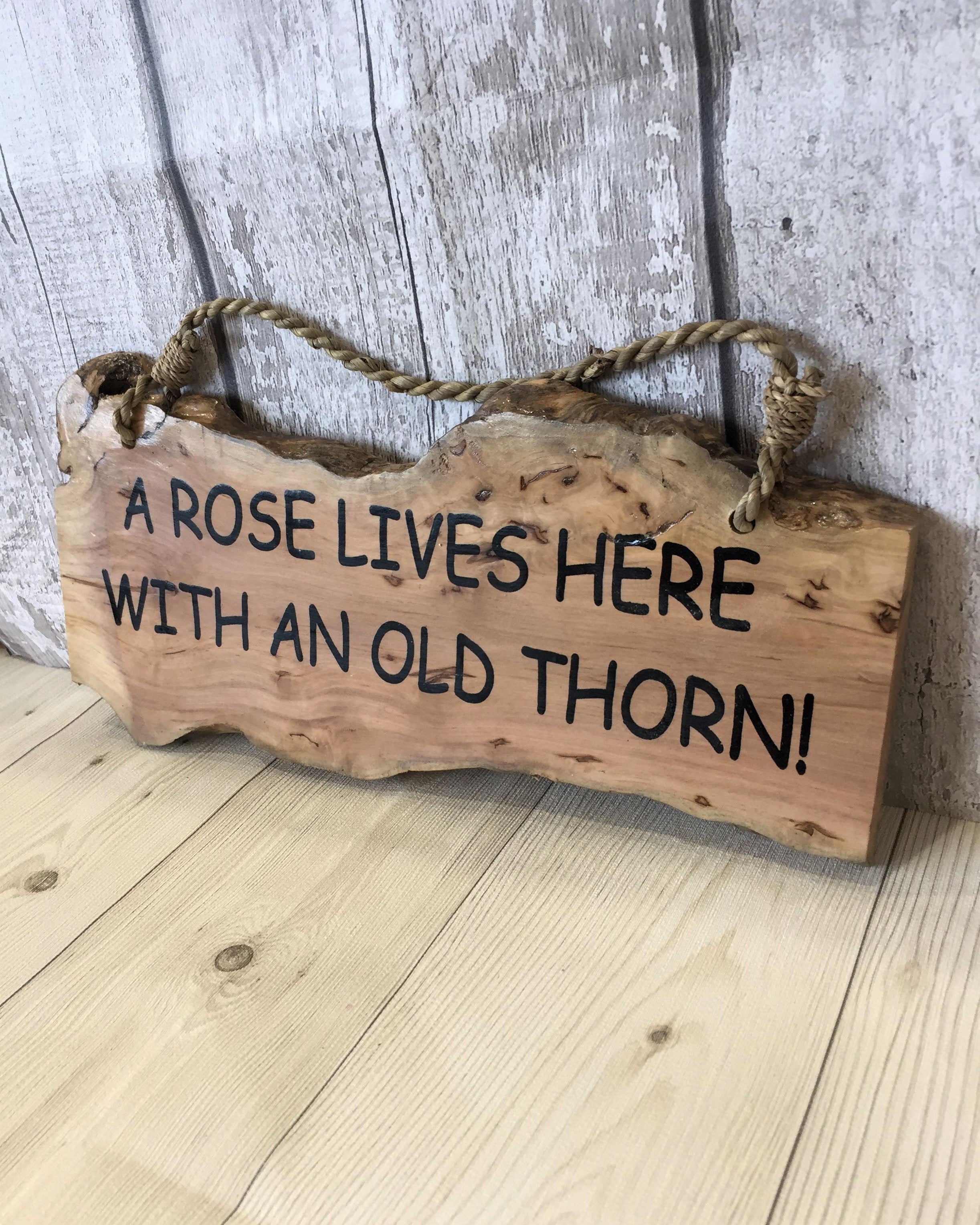 Sign - Rose Lives Here