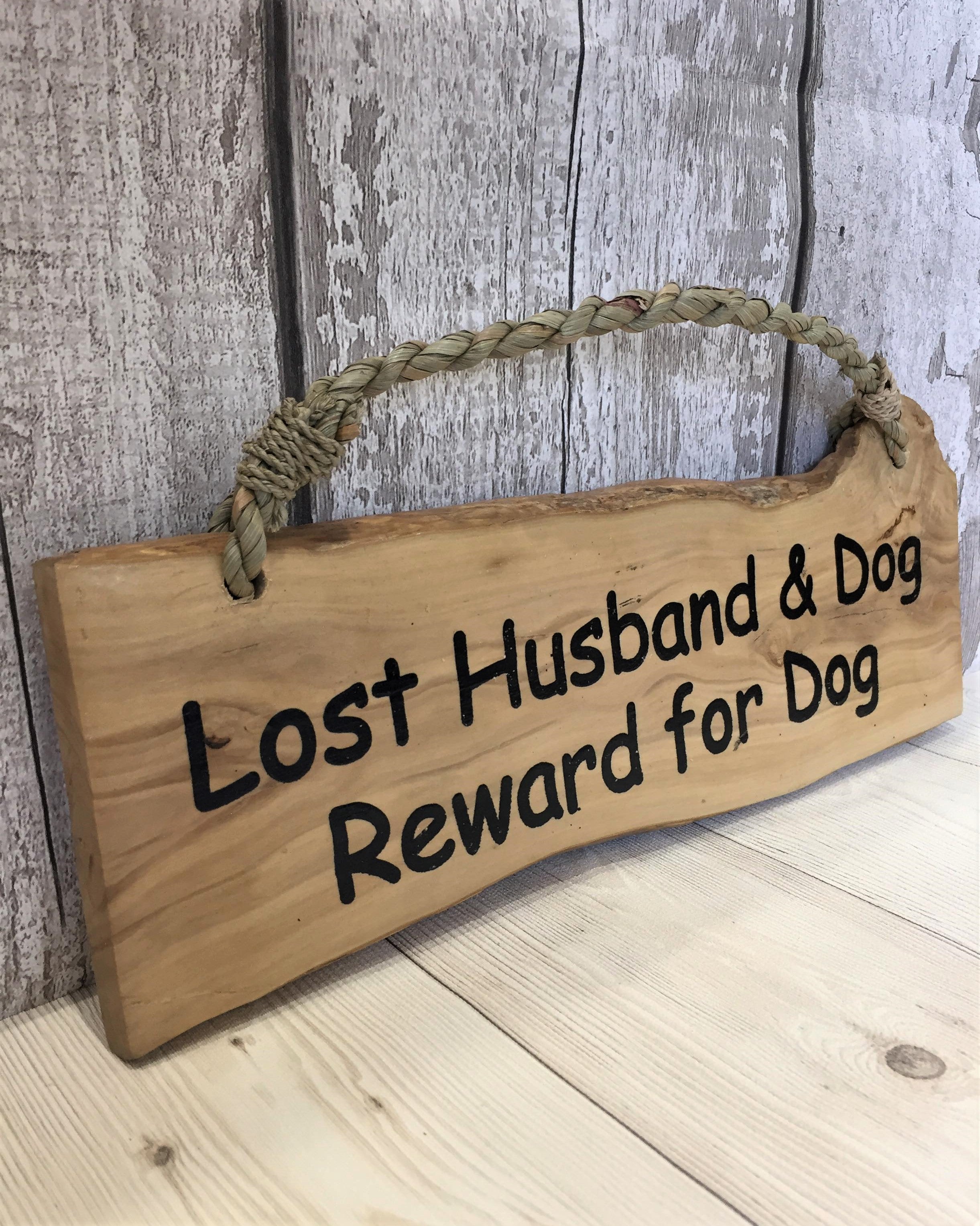 Sign - Lost Husband