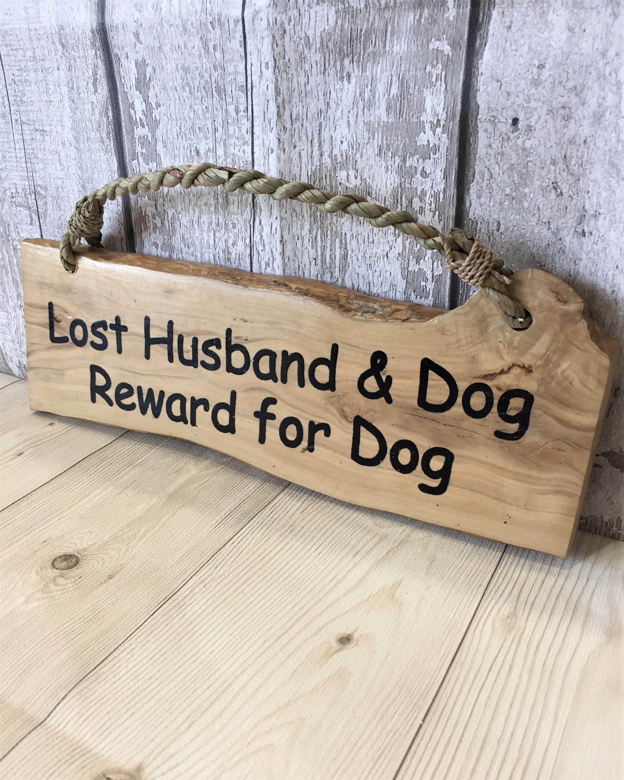 Sign - Lost Husband