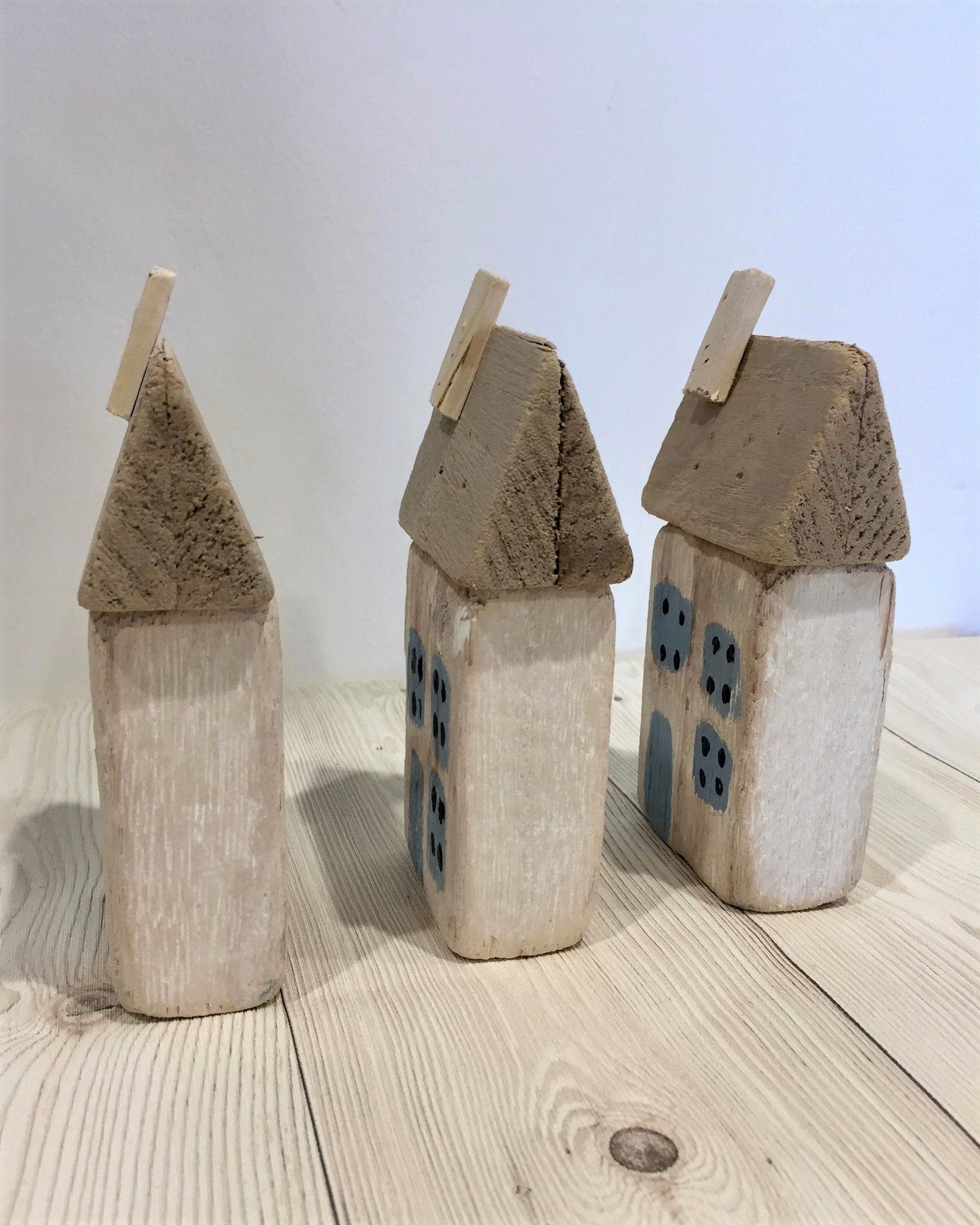 Single Wooden Block Houses