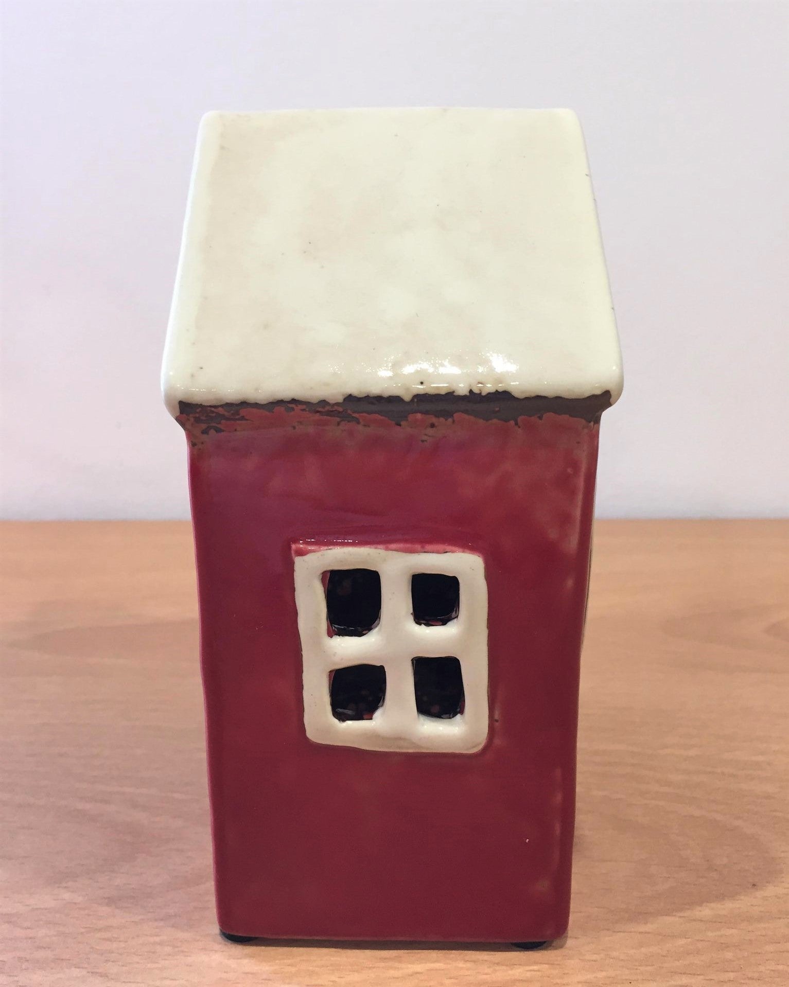 Ceramic Tealight Love Heart House
