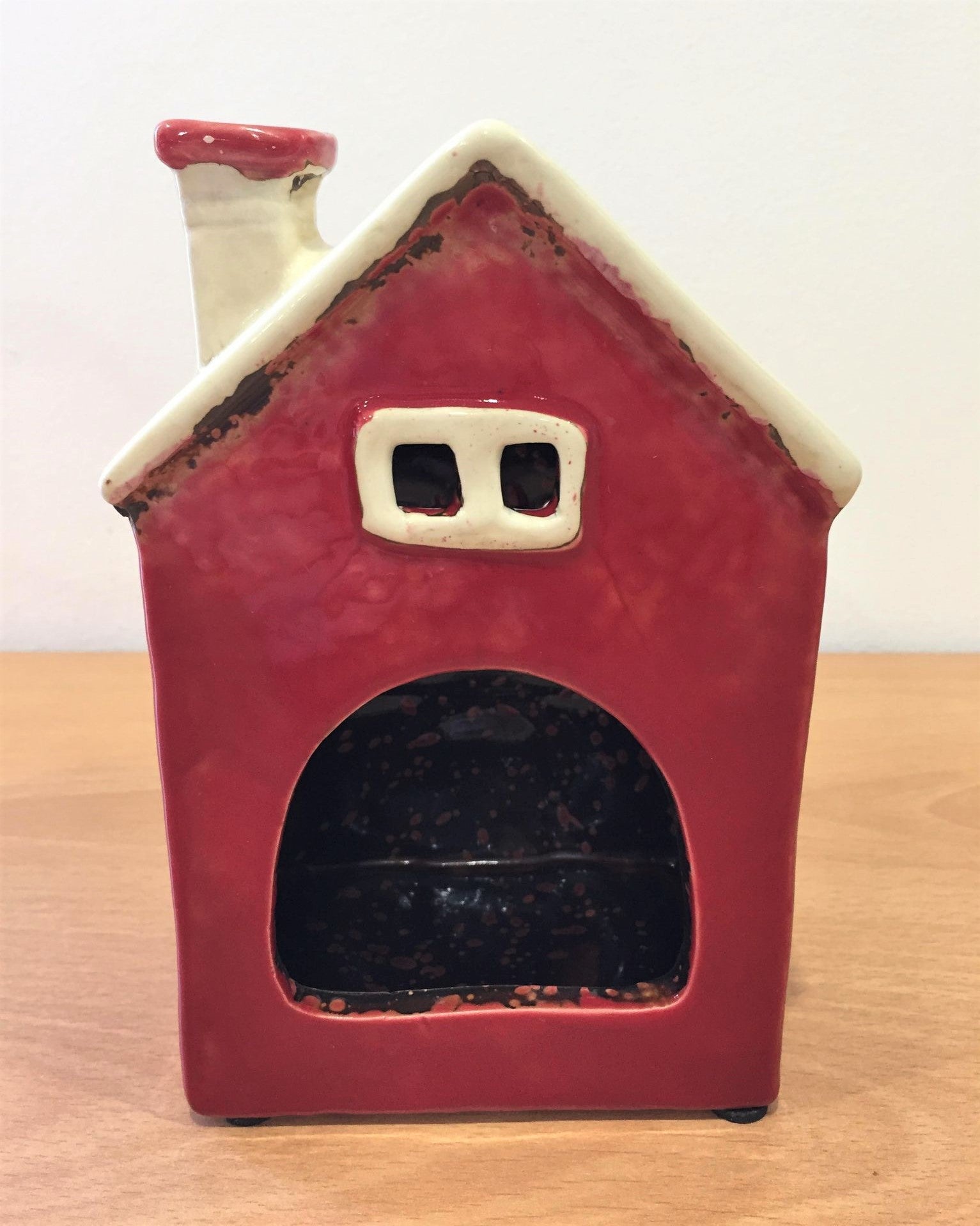 Ceramic Tealight Love Heart House