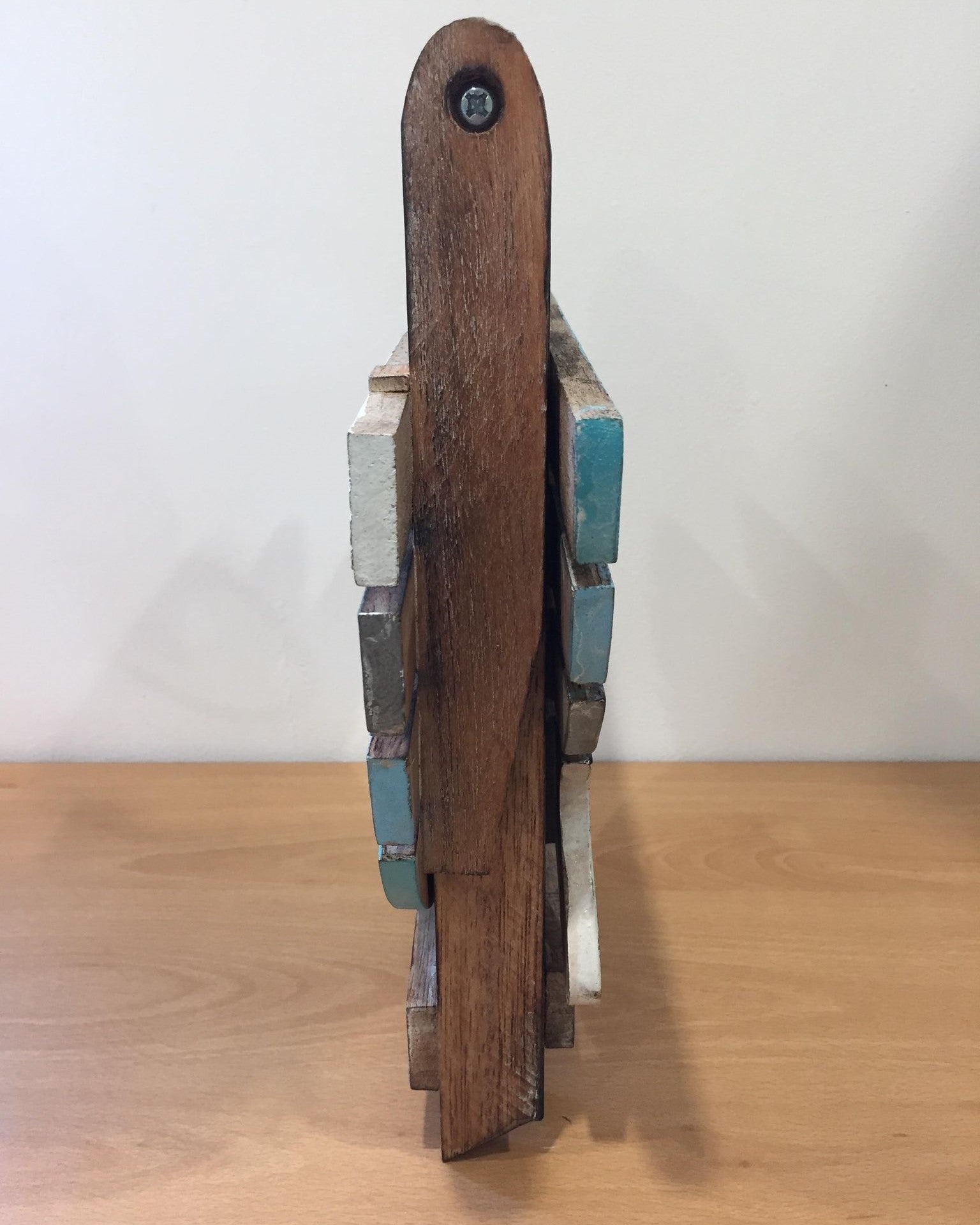 Small Wooden Fish Table