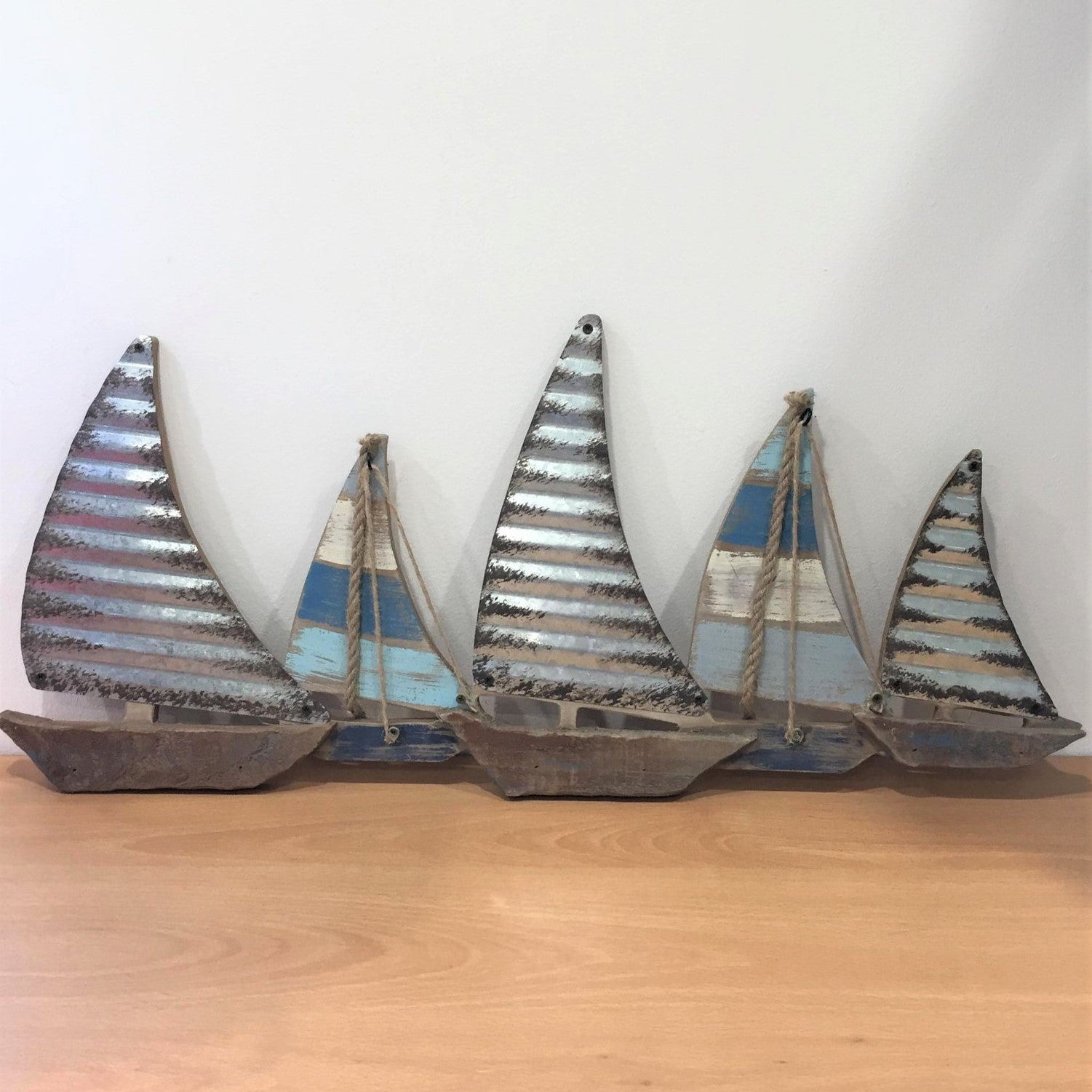 Sailing Boat Metal Wall Art