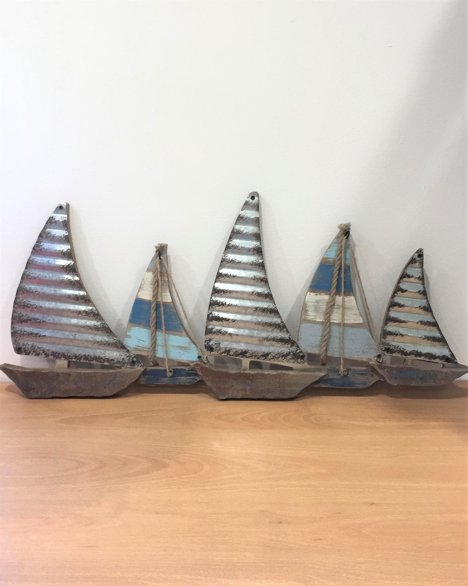 Sailing Boat Metal Wall Art