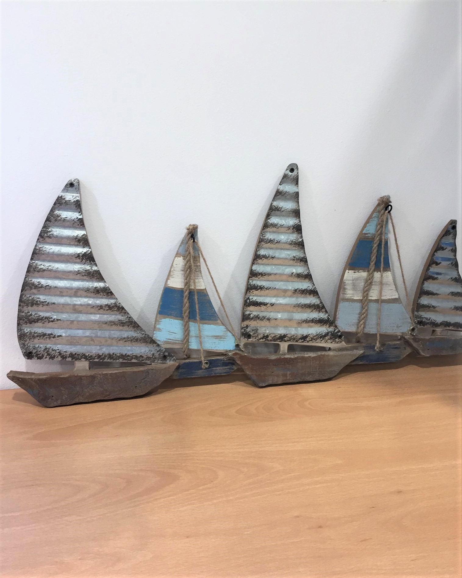 Sailing Boat Metal Wall Art
