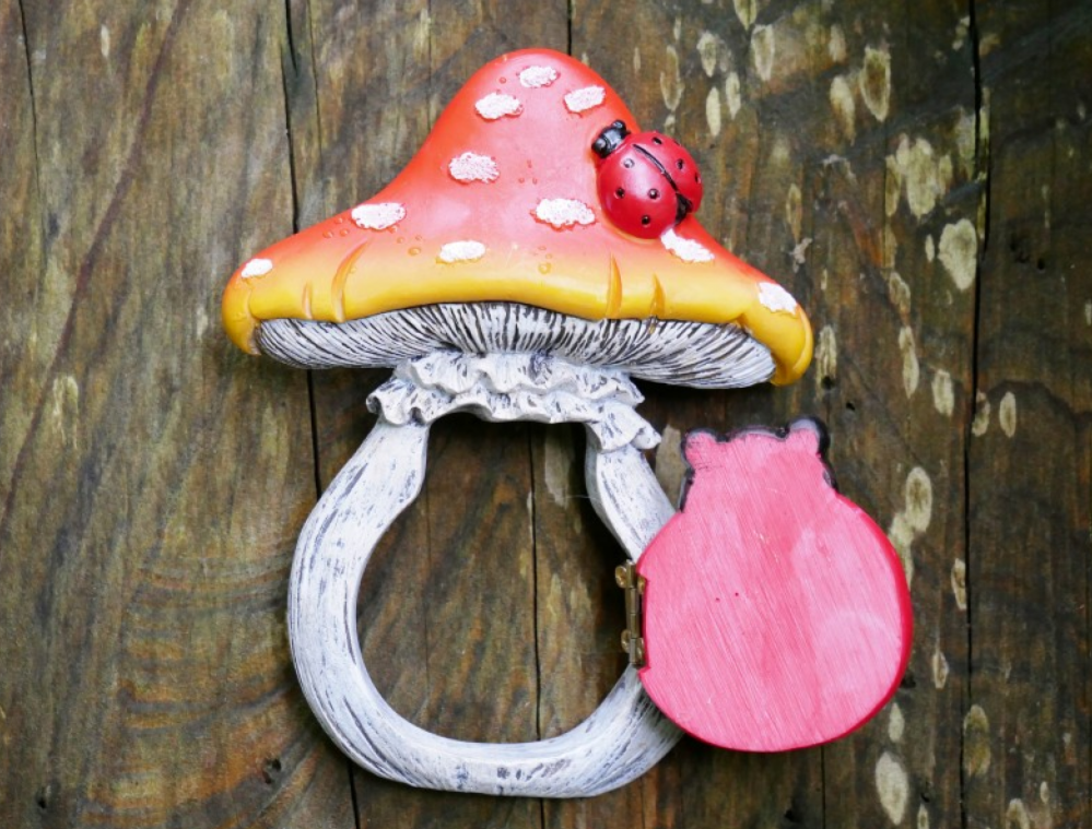 Mushroom Fairy Door