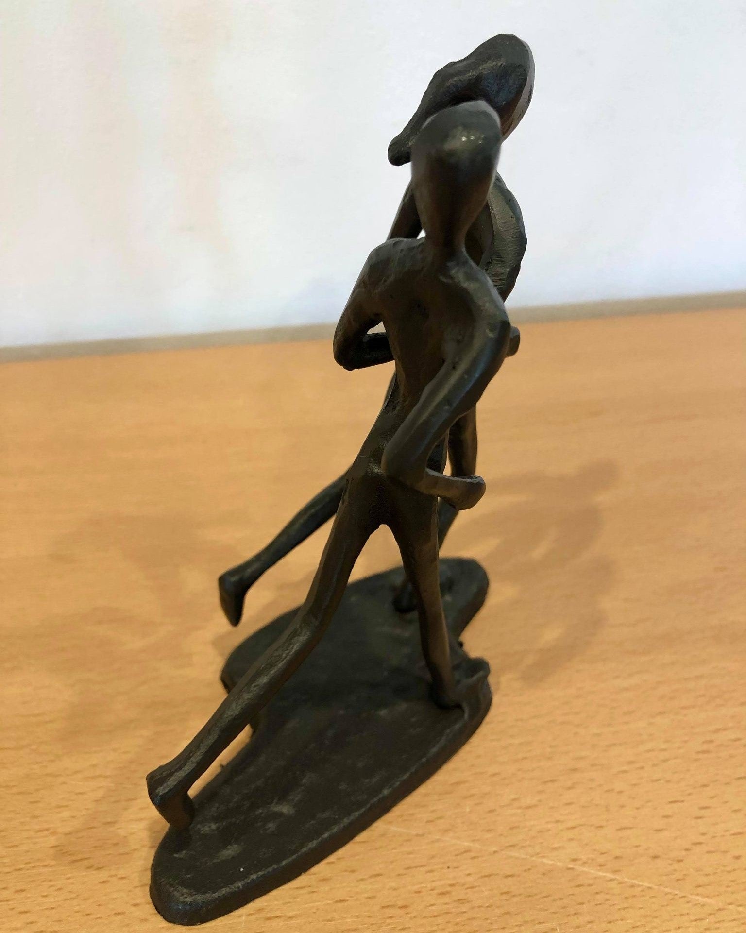 Metal Jogging Couple