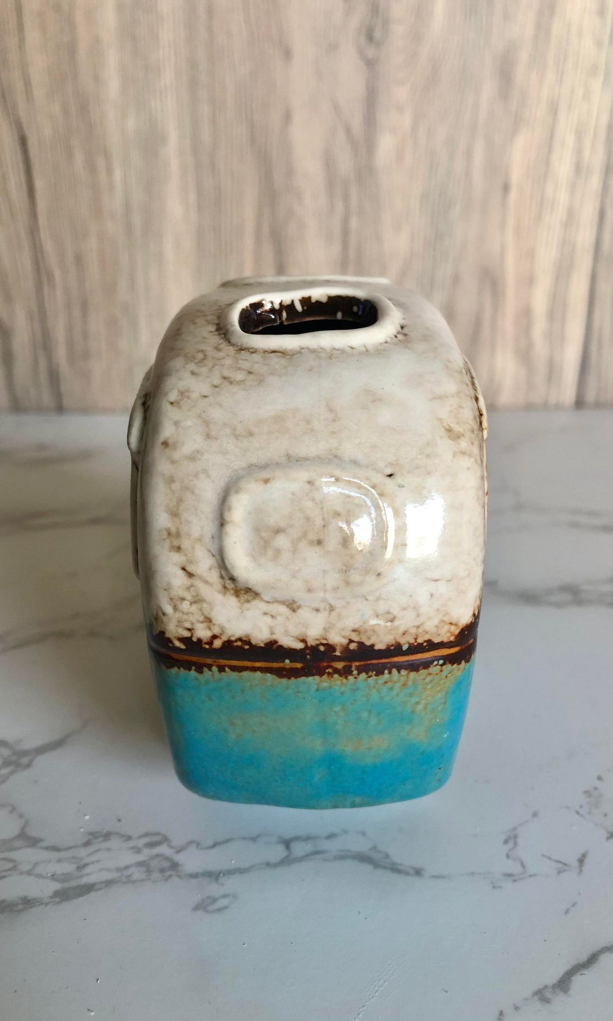 Ceramic Camper Van Toothbrush / Pen Holder