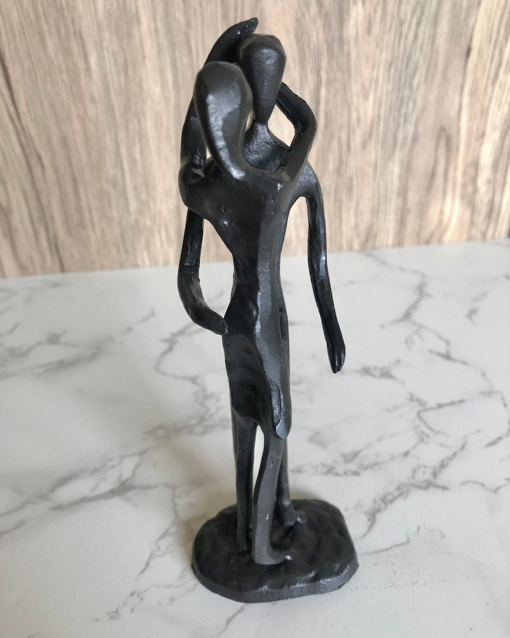 Metal Hugging Couple
