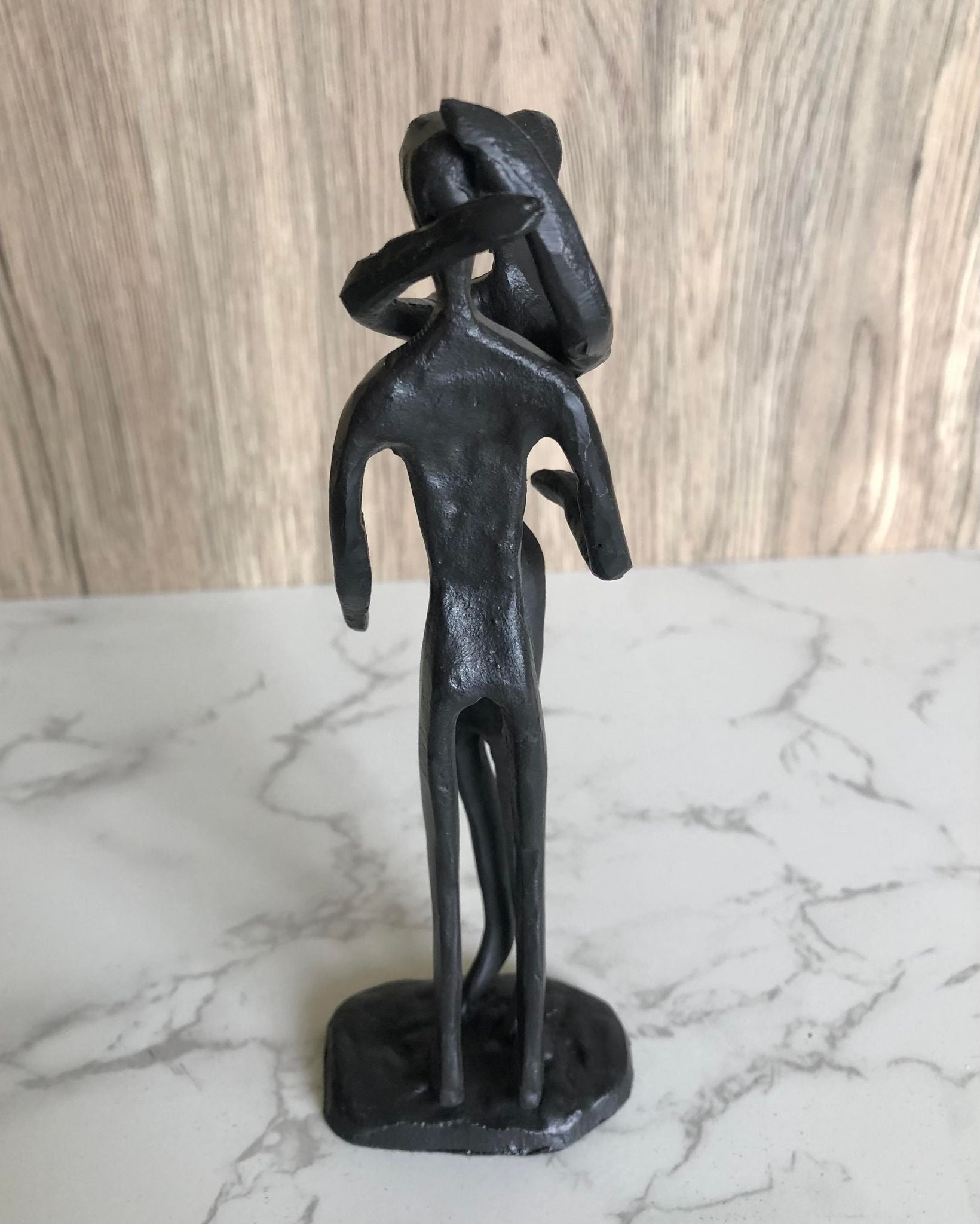 Metal Hugging Couple