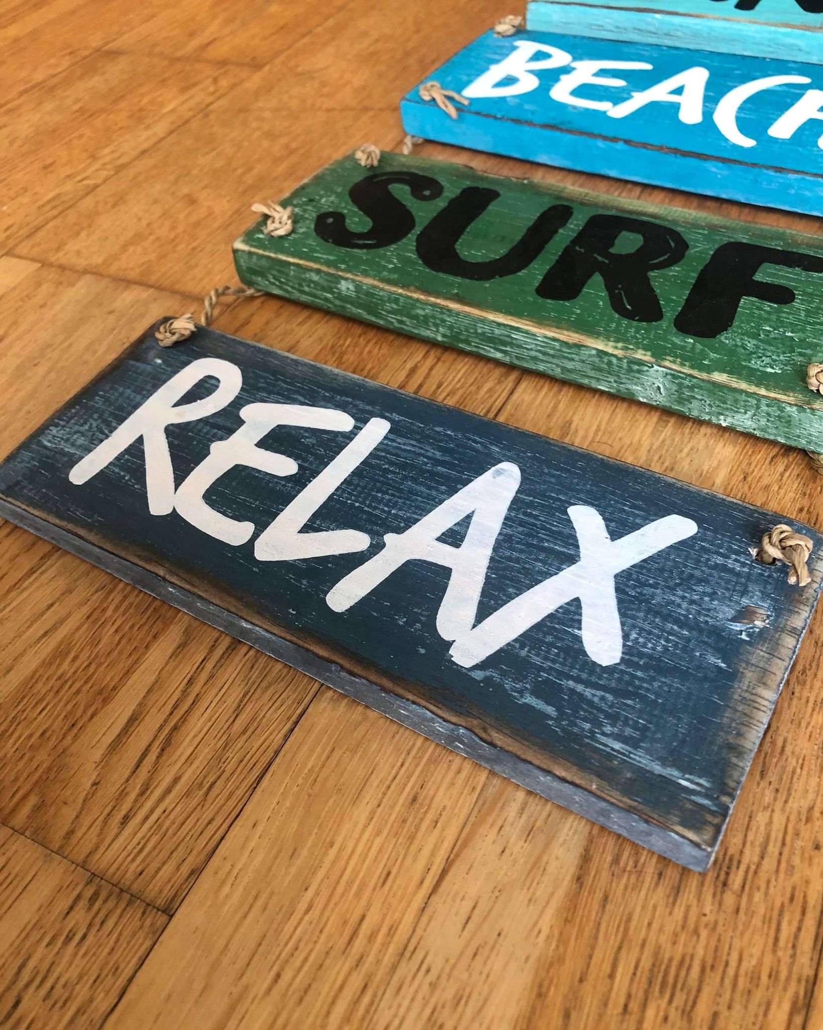 Sand Beach Surf Relax Hanging Blocks