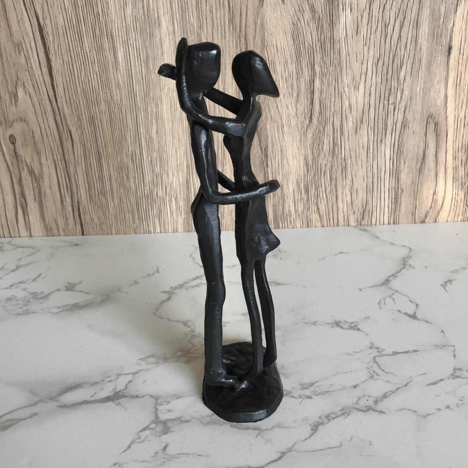 Metal Hugging Couple